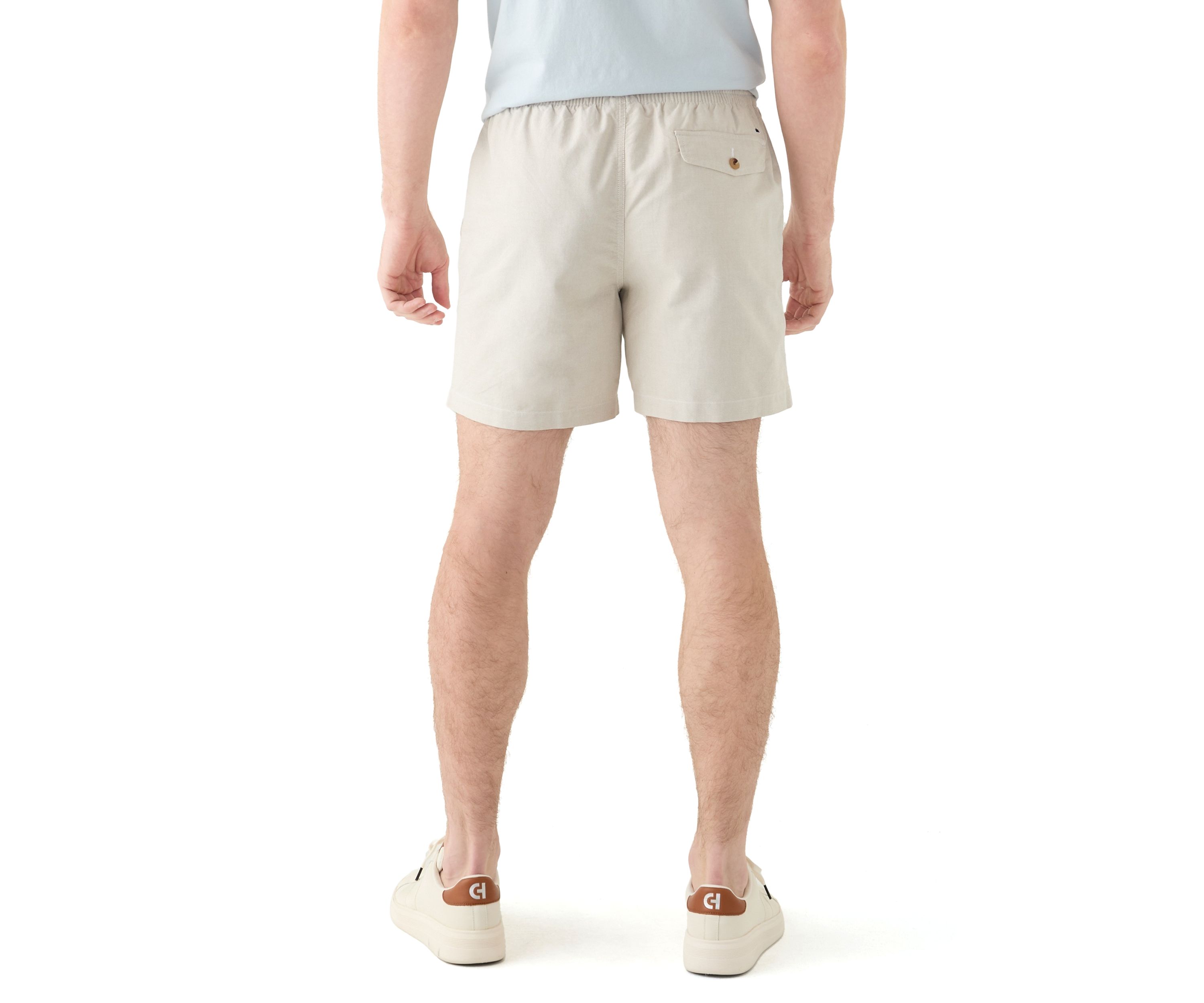 6" Oxford Deck Shorts