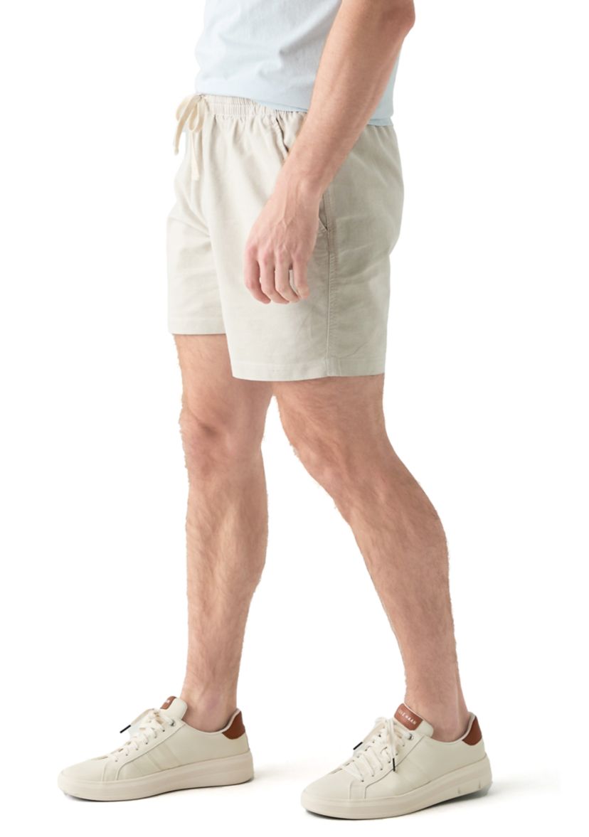 6" Oxford Deck Shorts