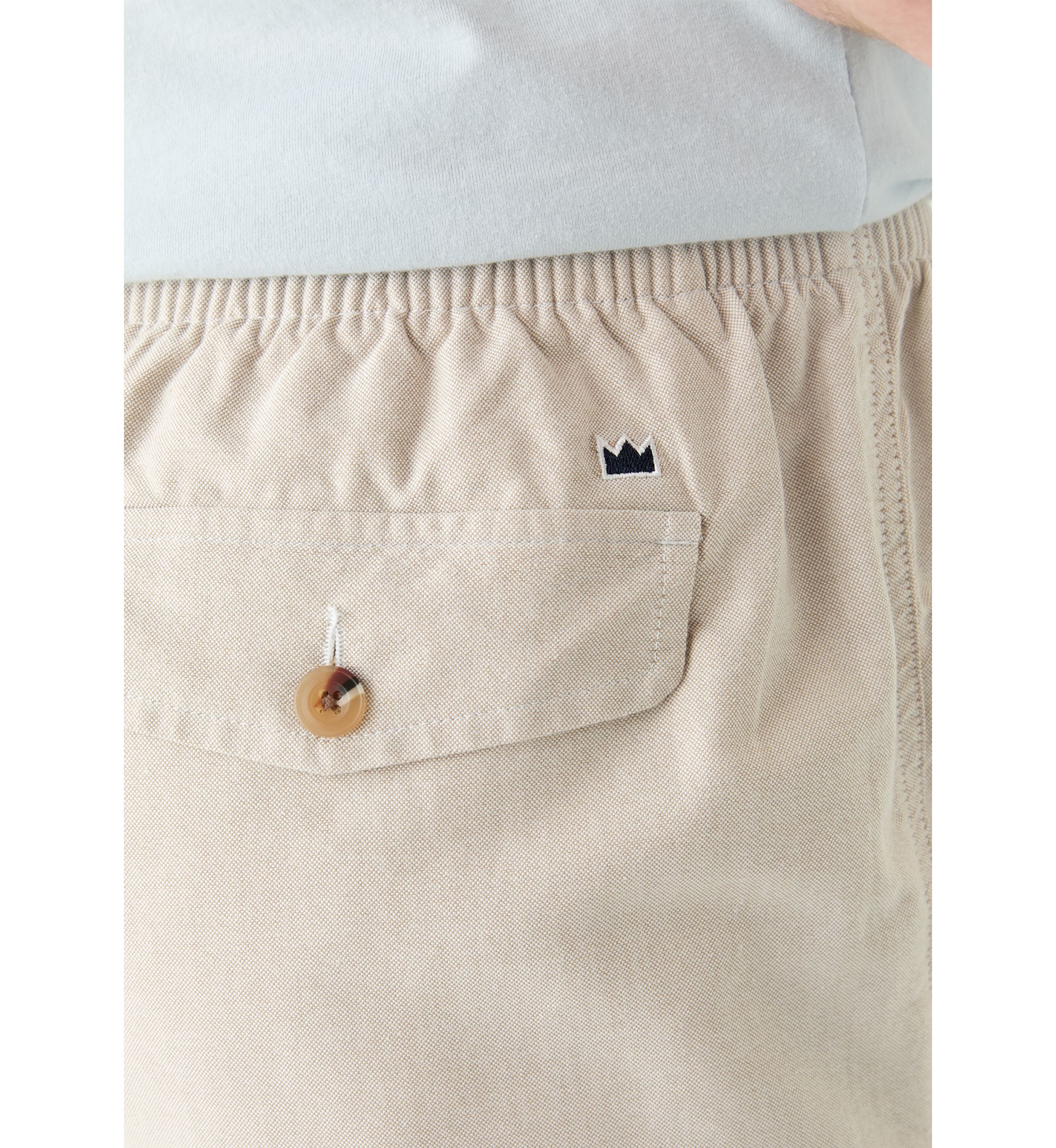 6" Oxford Deck Shorts
