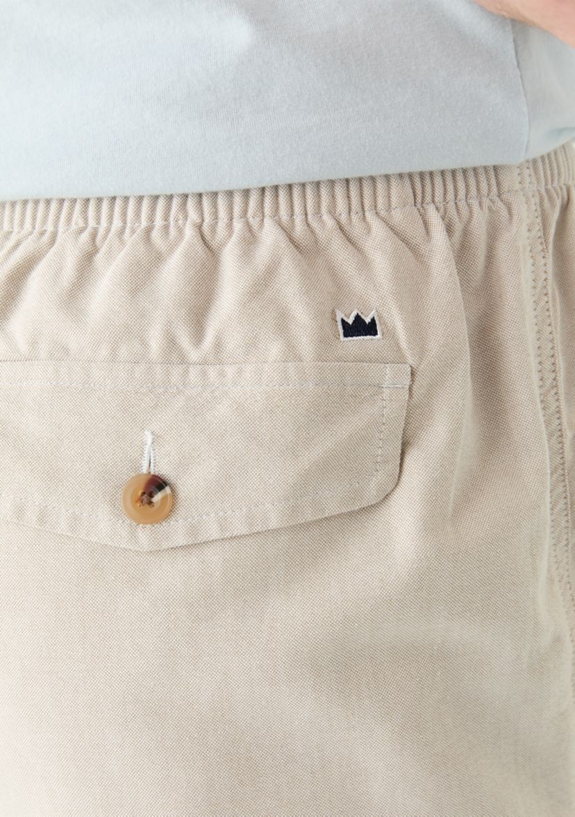6" Oxford Deck Shorts