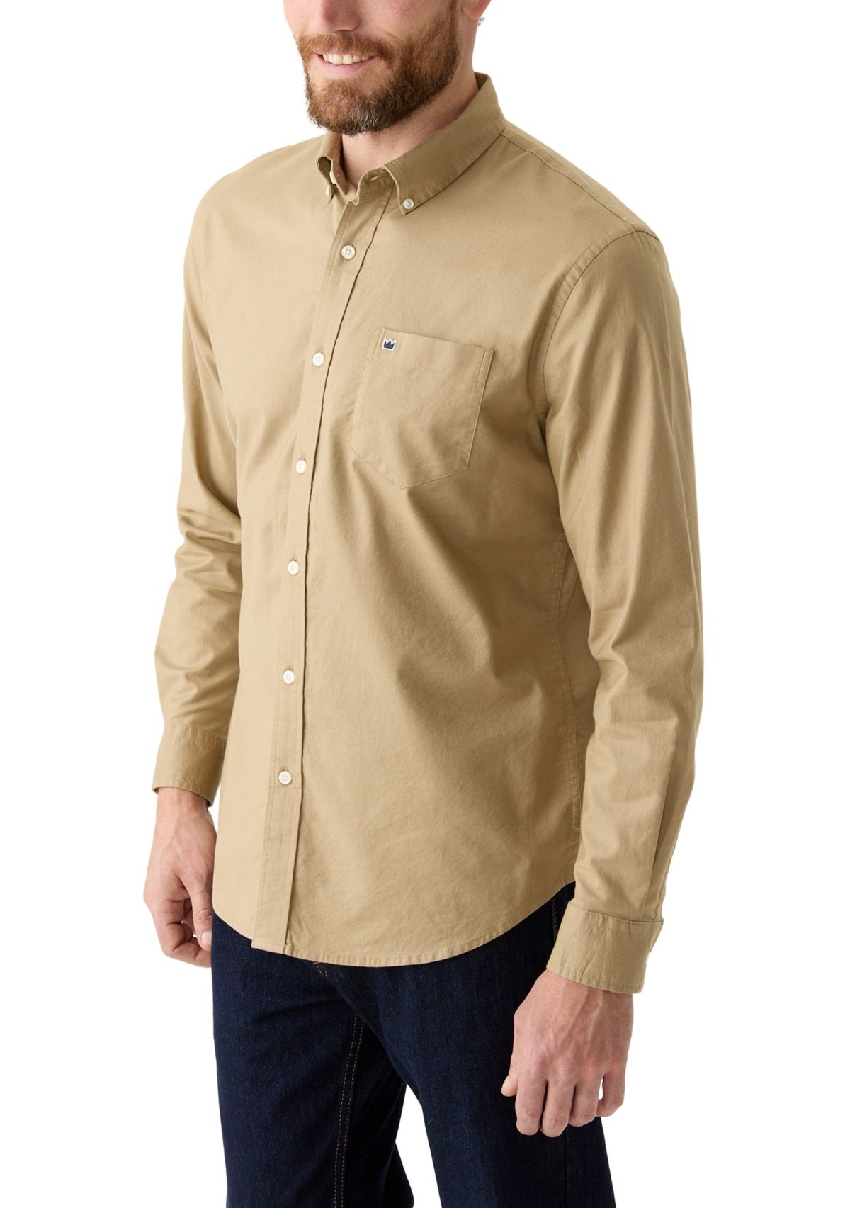 Long Sleeve Oxford Shirt 
