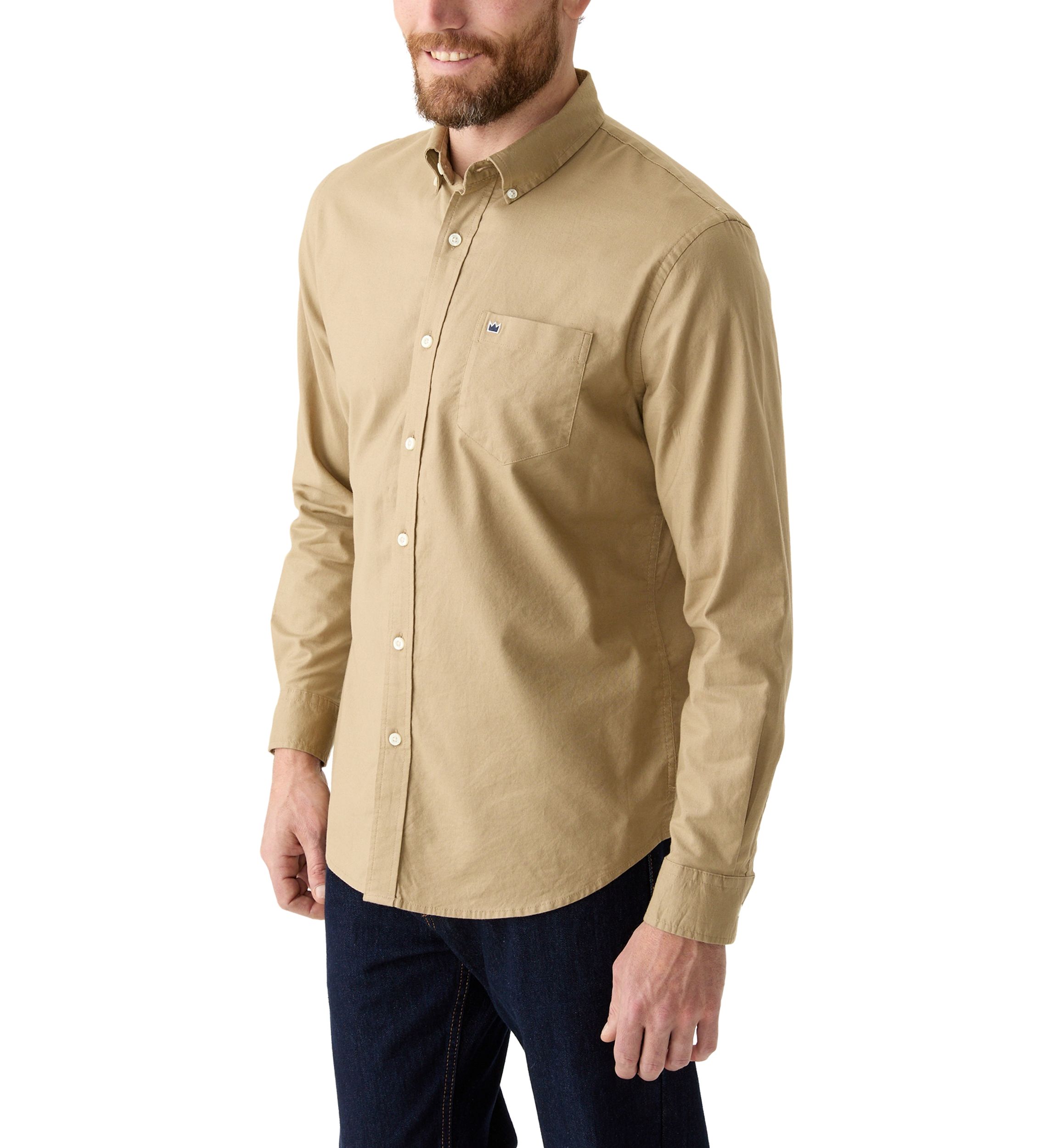 Long Sleeve Oxford Shirt 