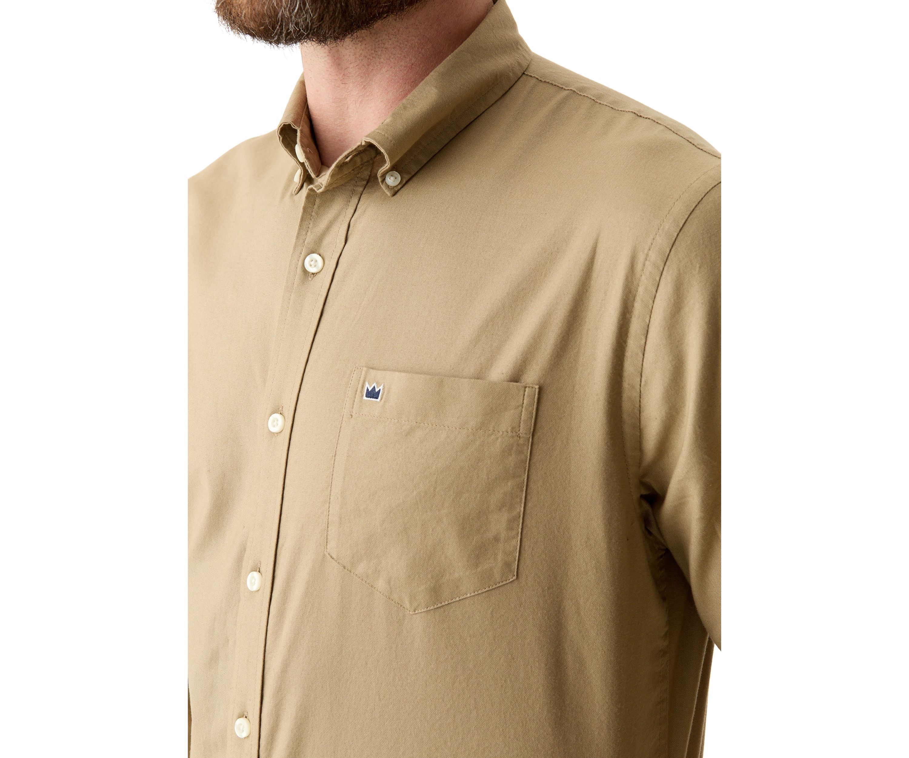 Long Sleeve Oxford Shirt 