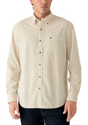 Crown & Ivy Men's Long Sleeve Corduroy Shirt
