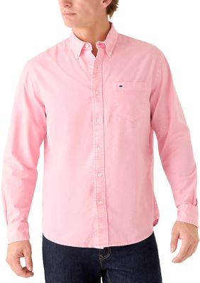 Crown & Ivy Men's Washed Oxford Shirt, 2XL