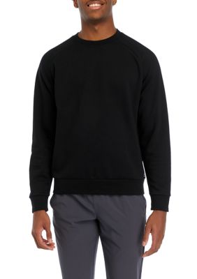 ZELOS Fleece Crew Neck Sweatshirt