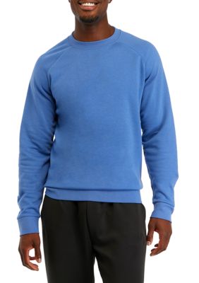 ZELOS Fleece Crew Neck Sweatshirt