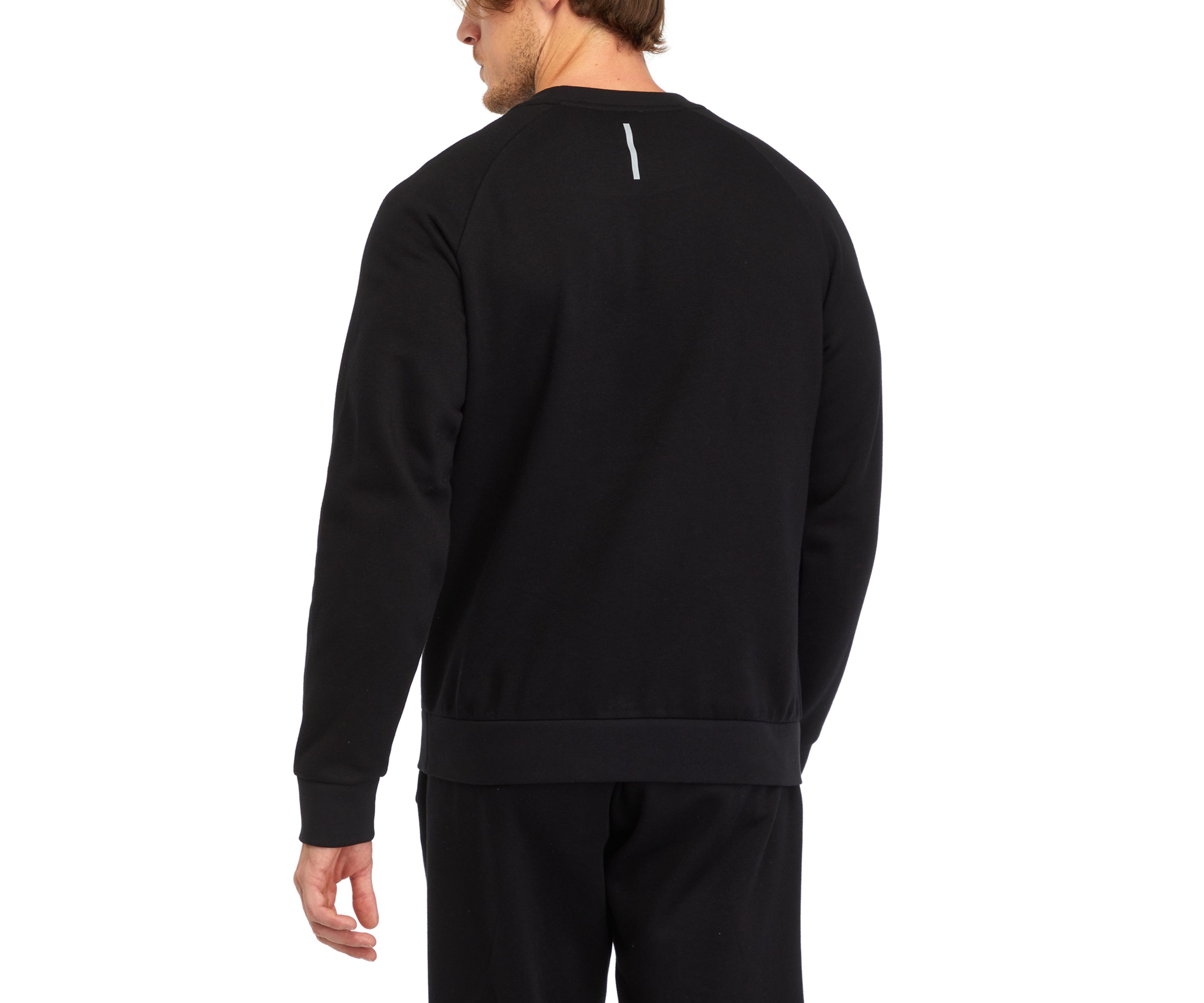 Fleece Solid Crew Neck Shirt