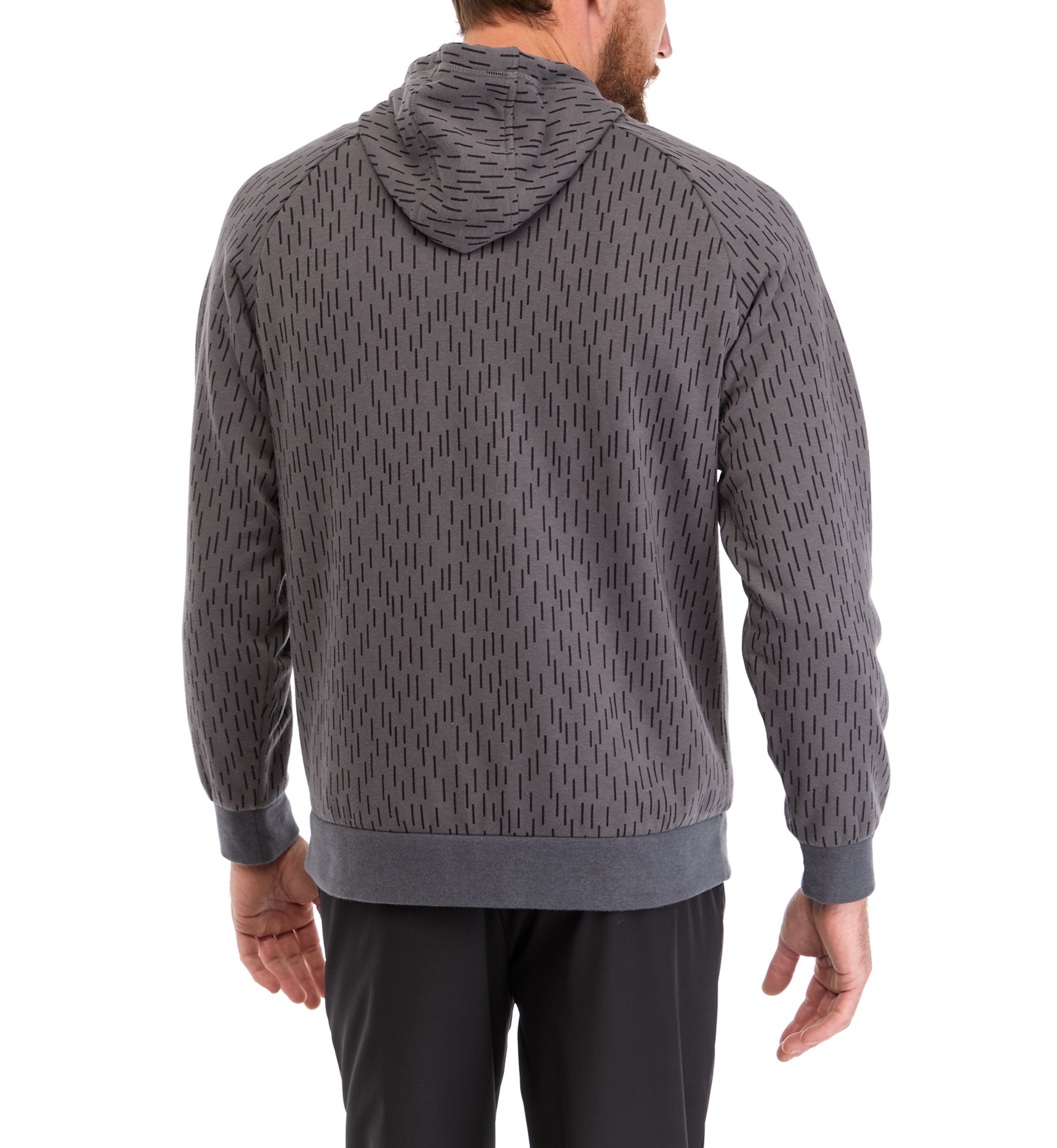 Printed Fleece Hoodie