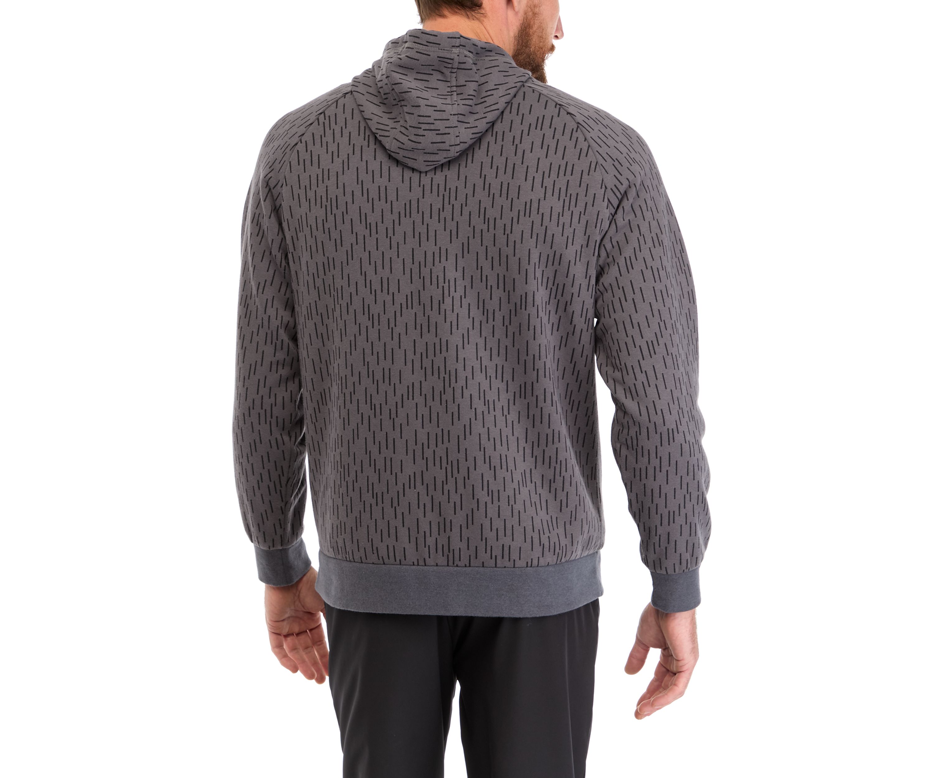 Printed Fleece Hoodie