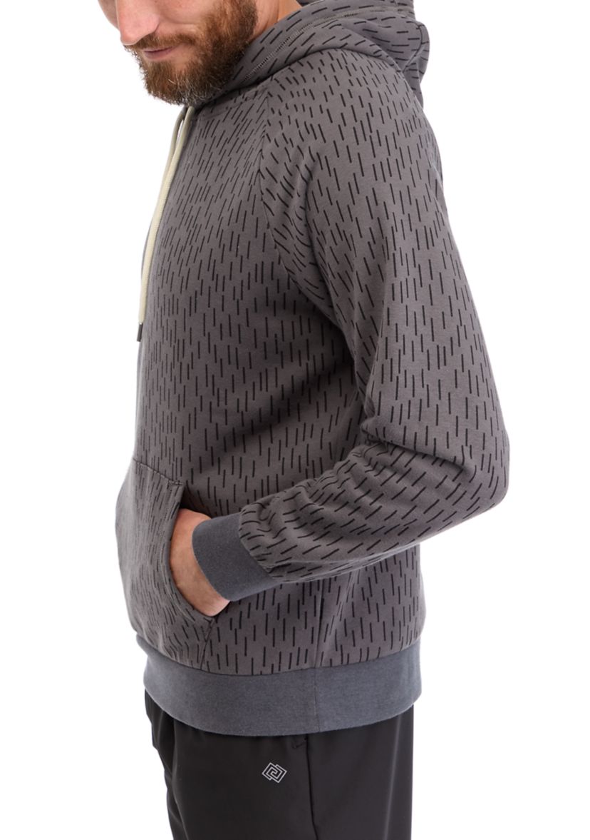 Printed Fleece Hoodie