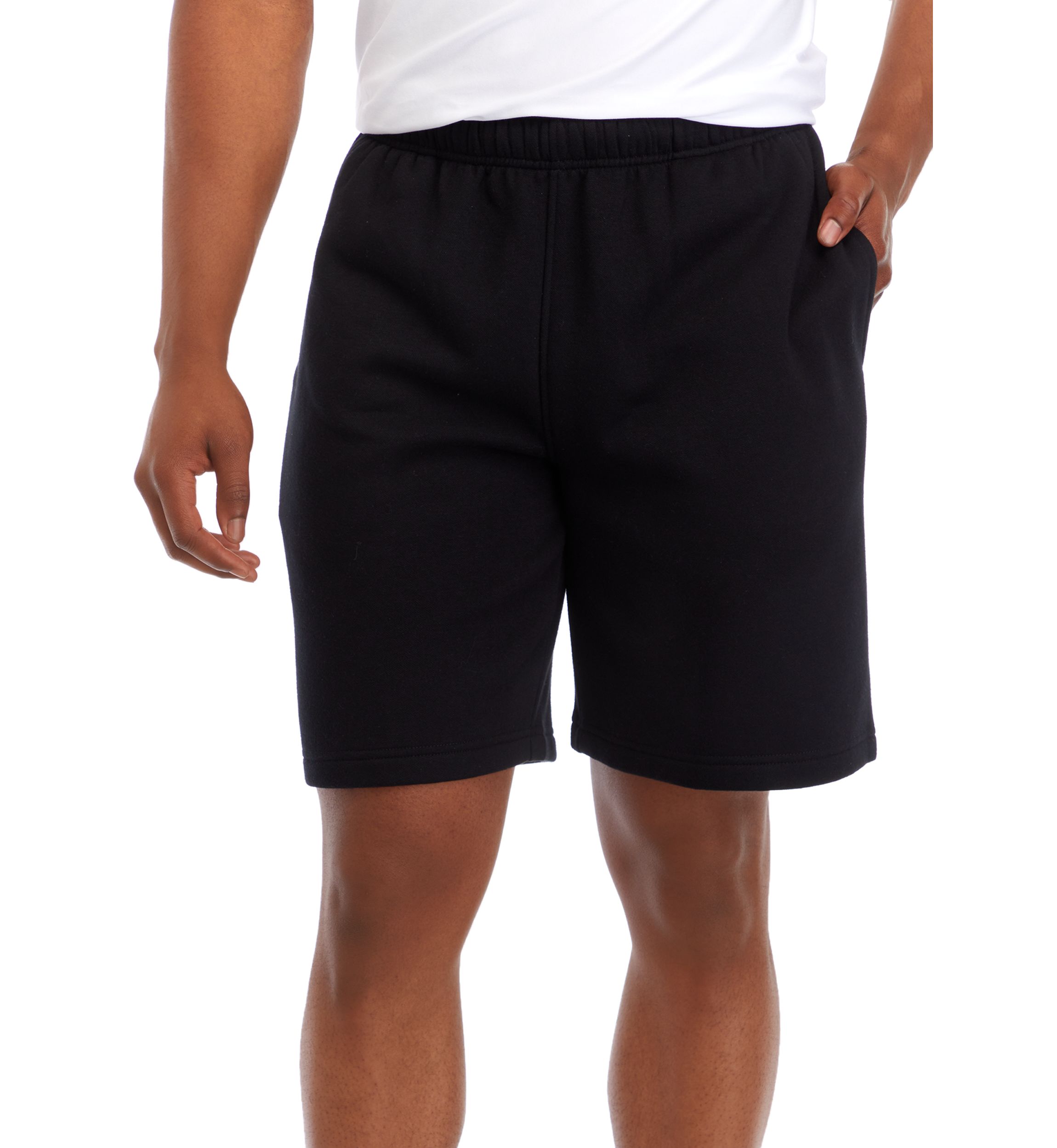 Solid Fleece Shorts