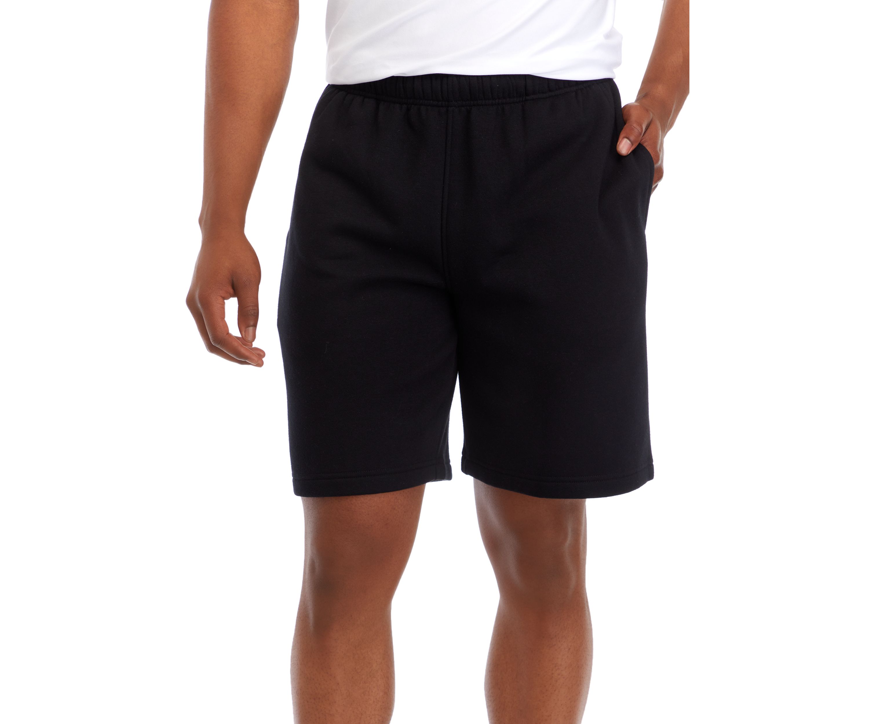 Solid Fleece Shorts