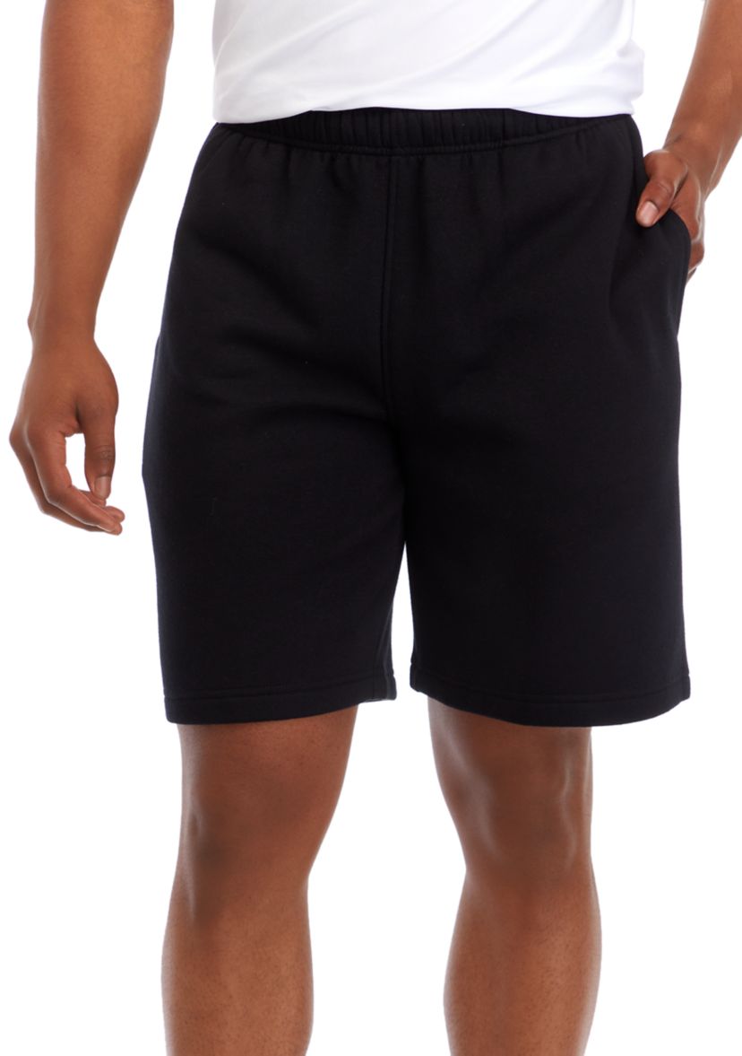 Solid Fleece Shorts