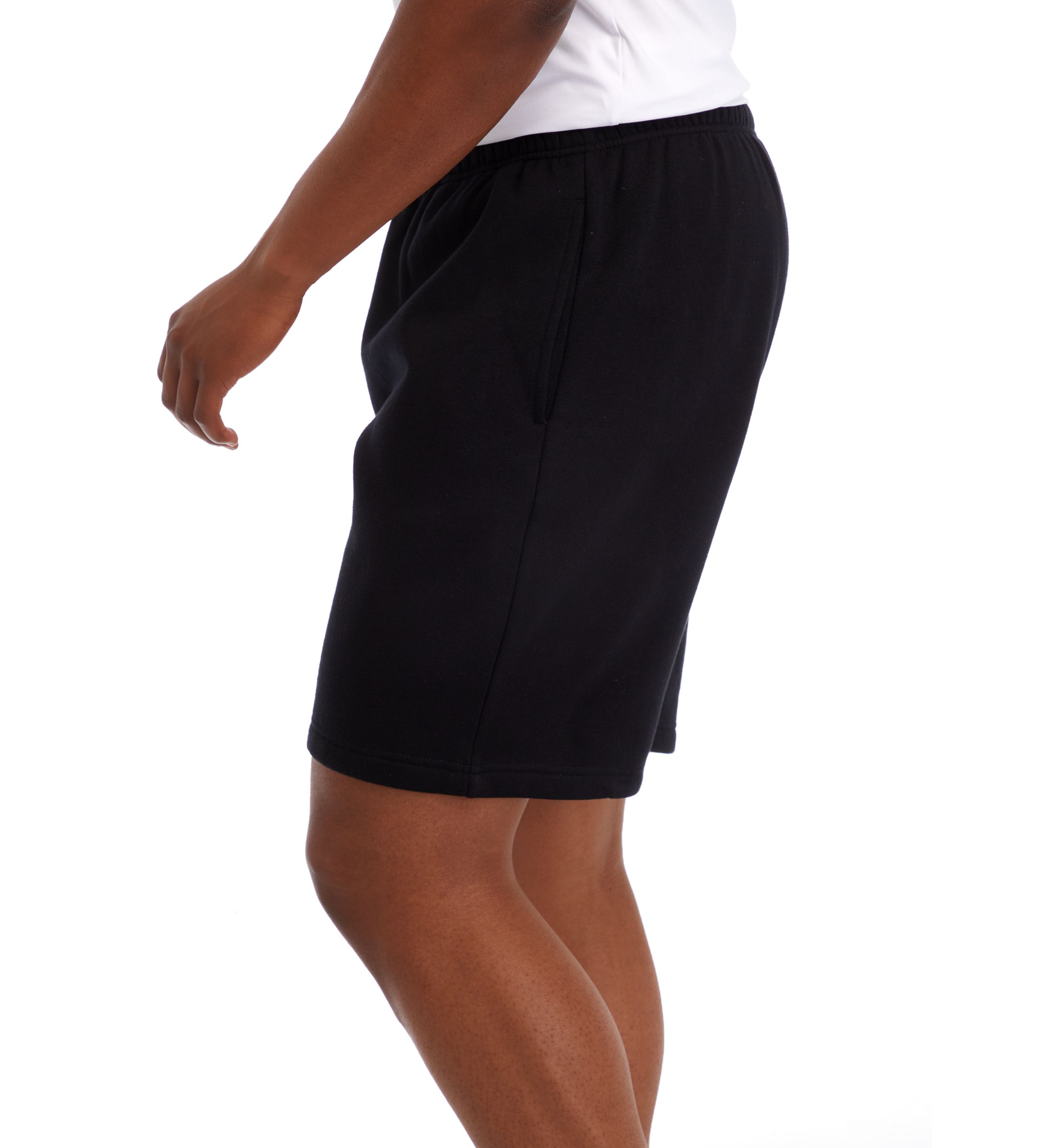 Solid Fleece Shorts