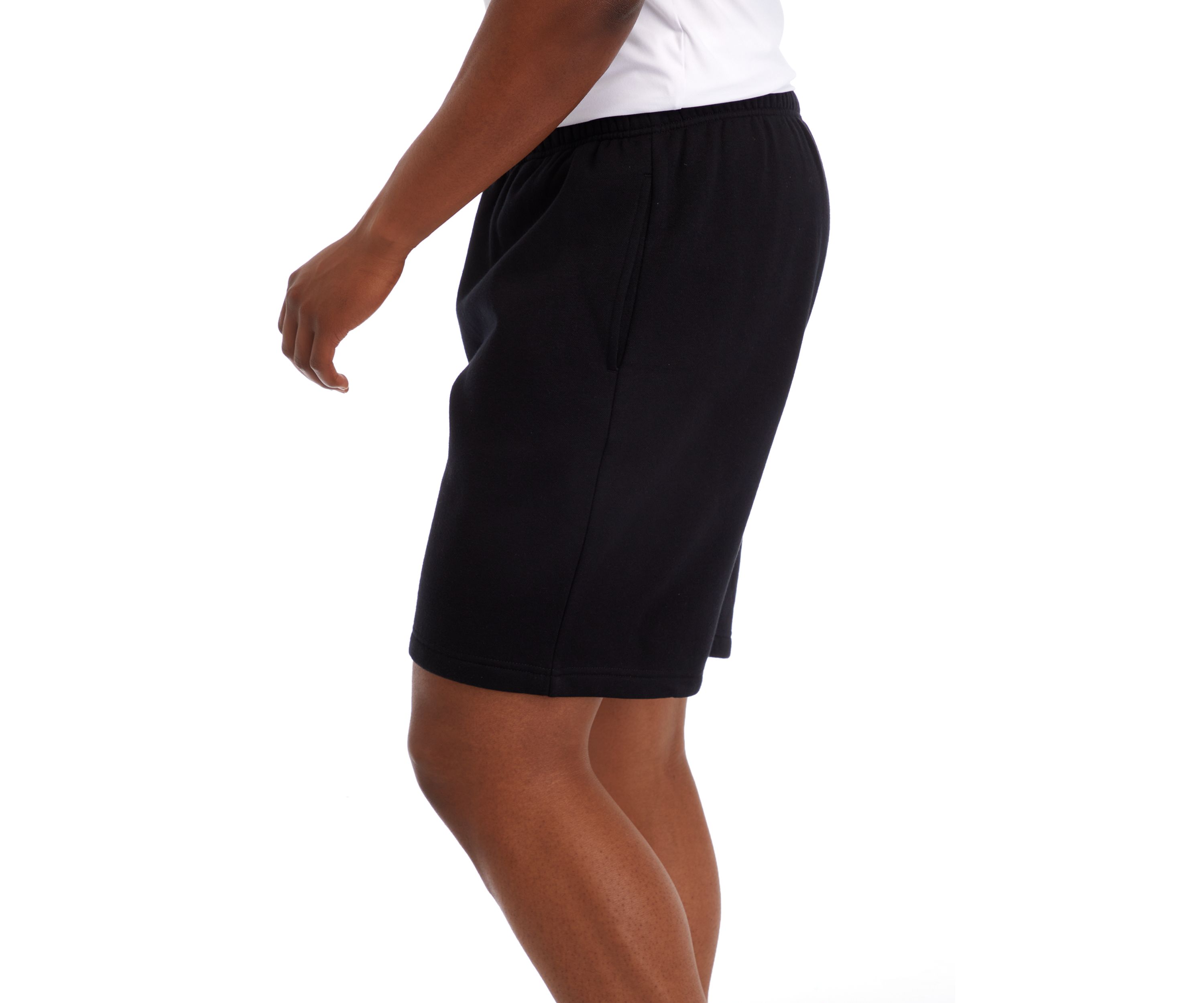 Solid Fleece Shorts