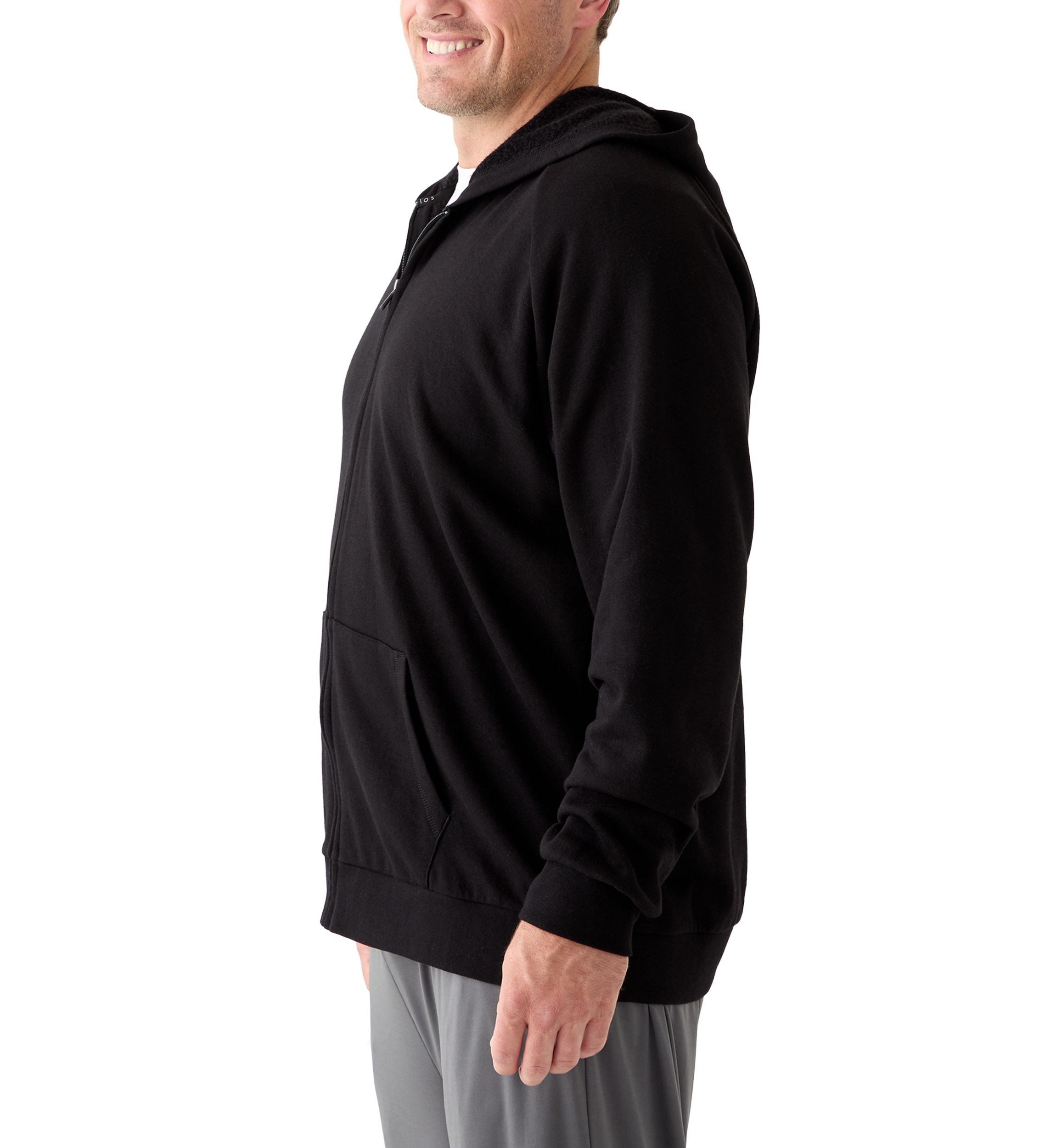 Big & Tall Fleece Zip Up Hoodie
