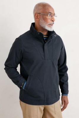 Seasalt Cornwall Men's Trelew Smock Navy | belk