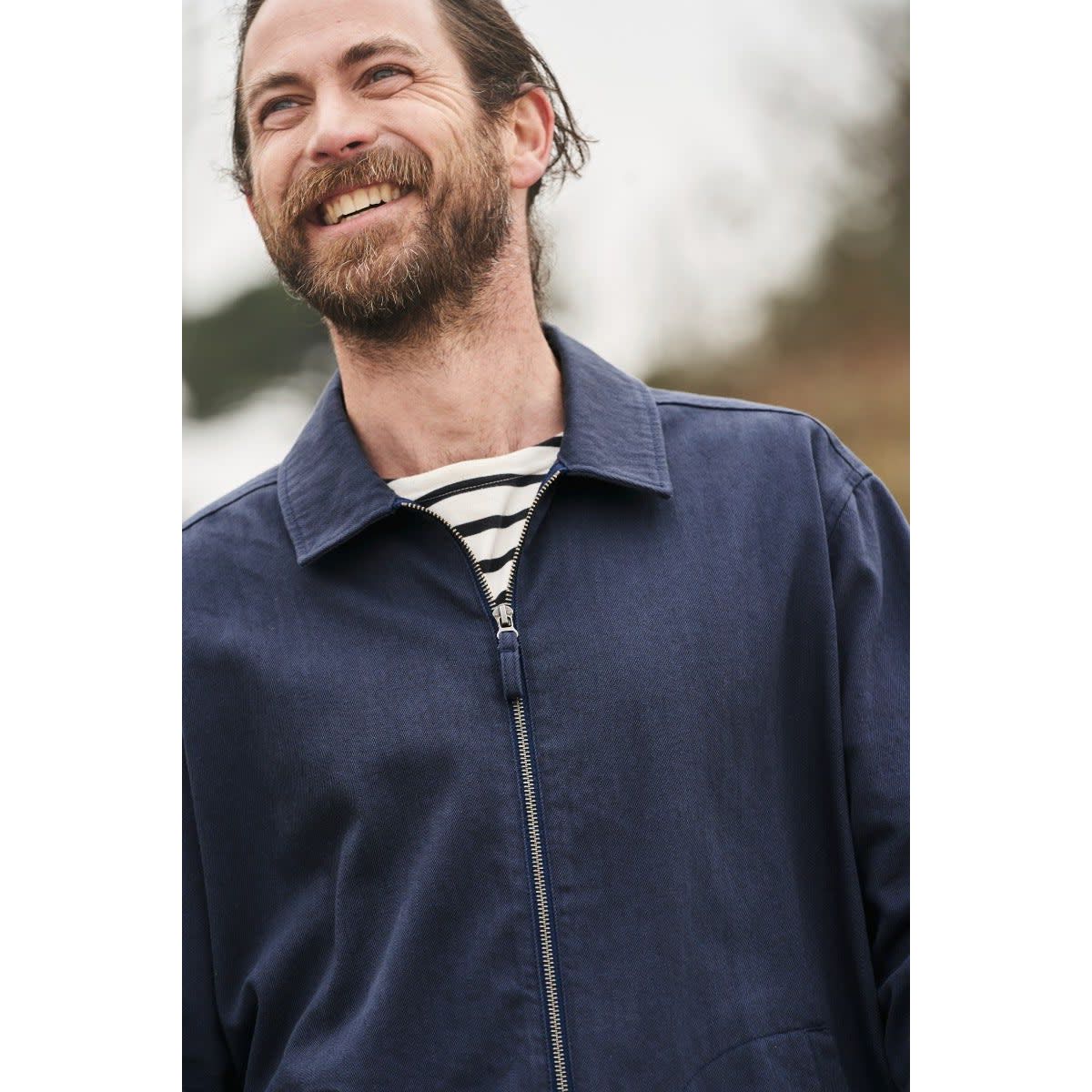 Mens Bilander Jacket Navy