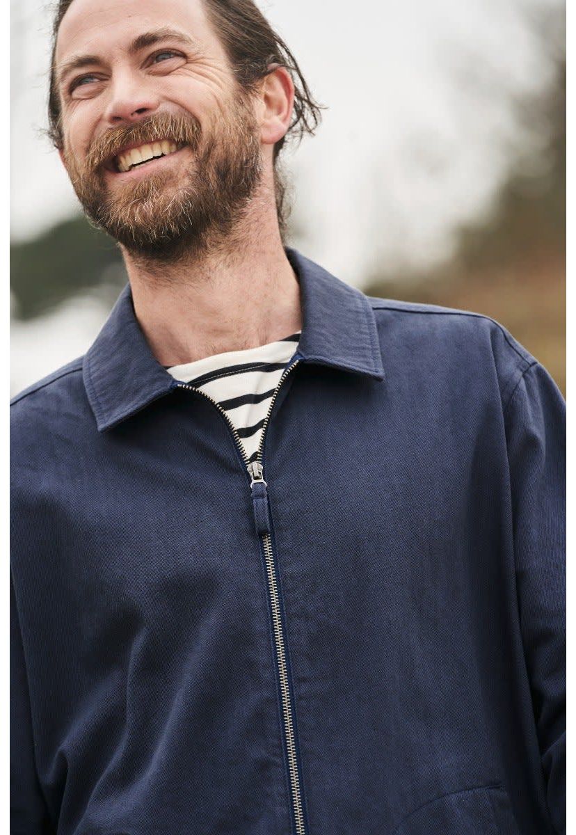 Mens Bilander Jacket Navy