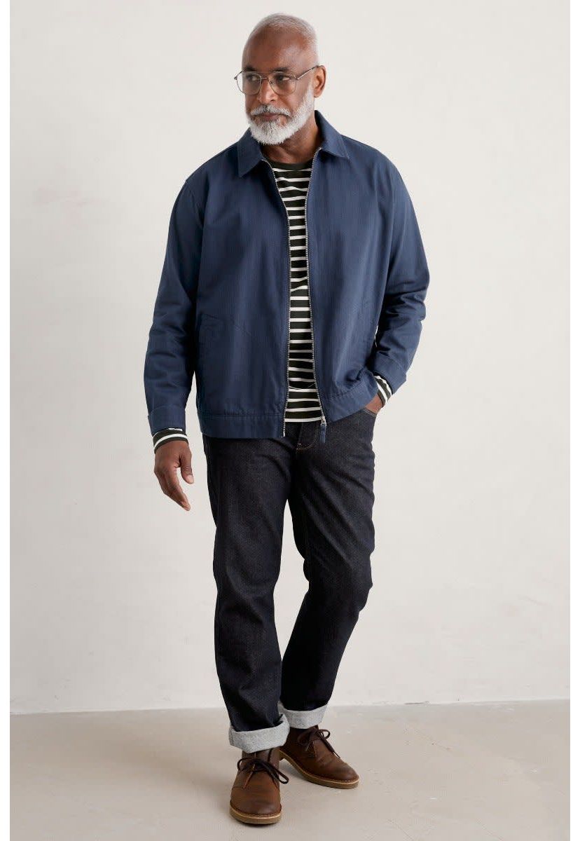 Mens Bilander Jacket Navy