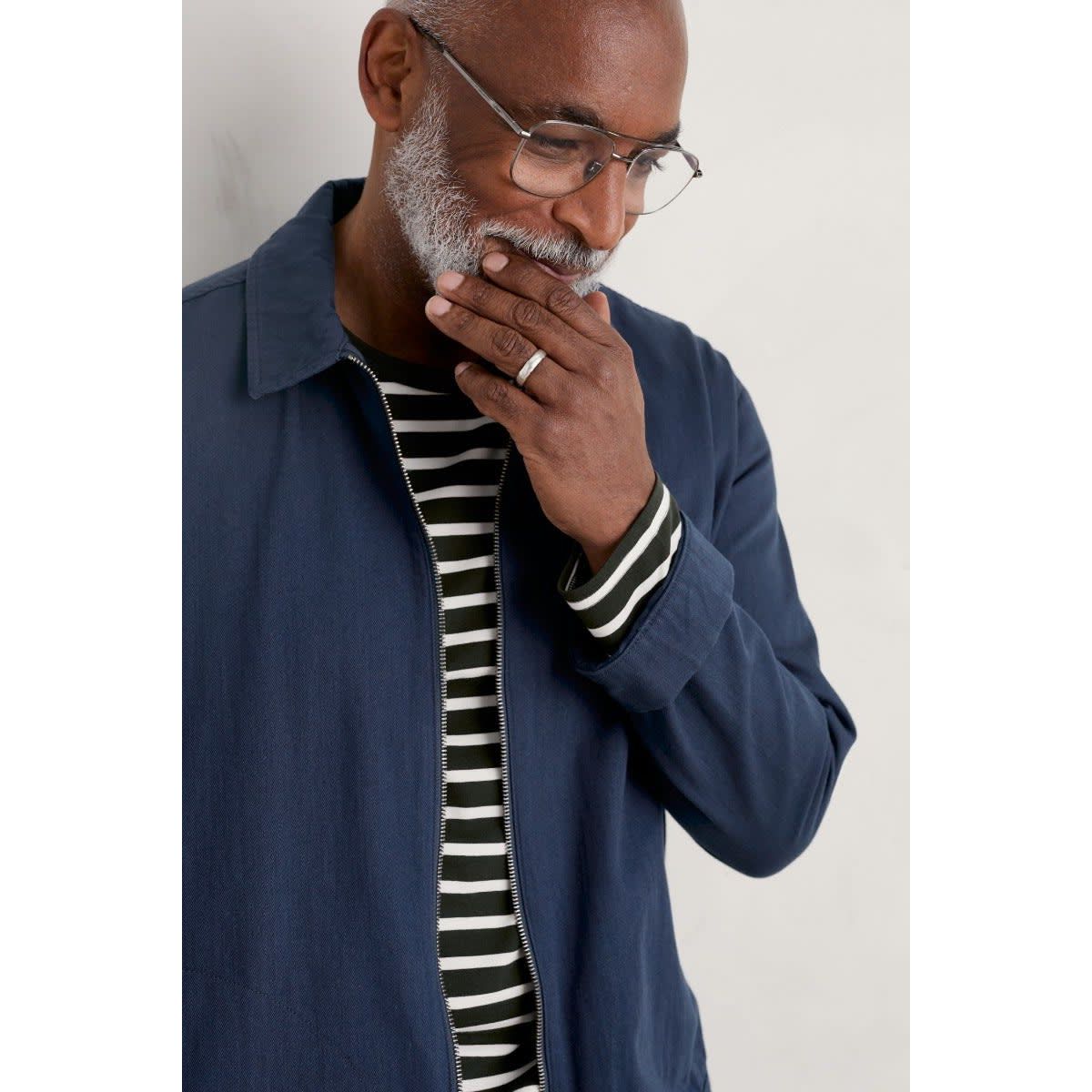 Mens Bilander Jacket Navy