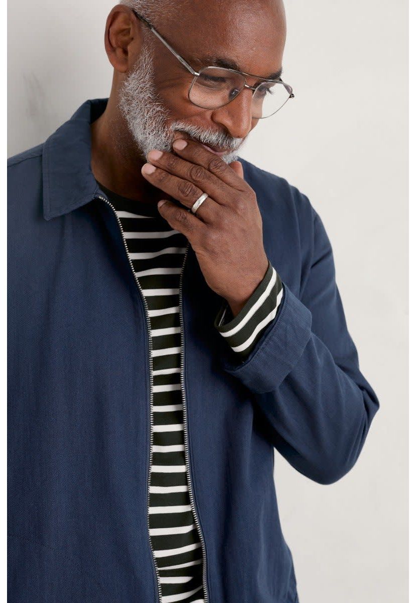 Mens Bilander Jacket Navy