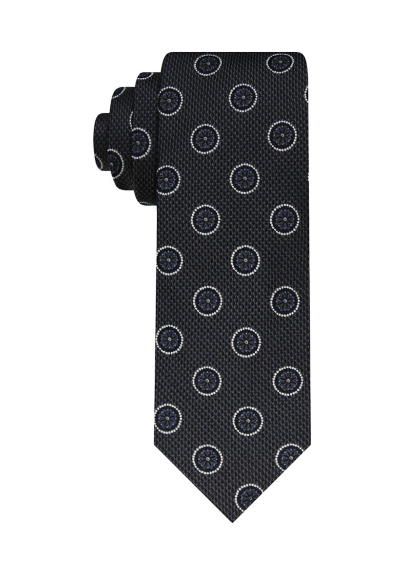 Spaced Medallion Tie