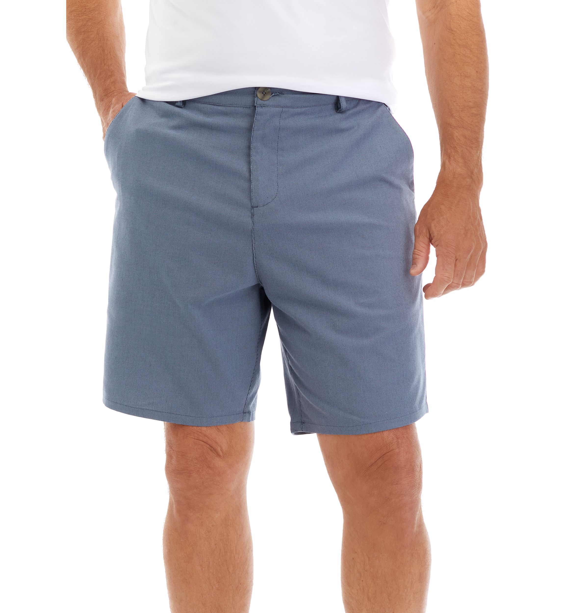 Mens Striped 8" Shorts