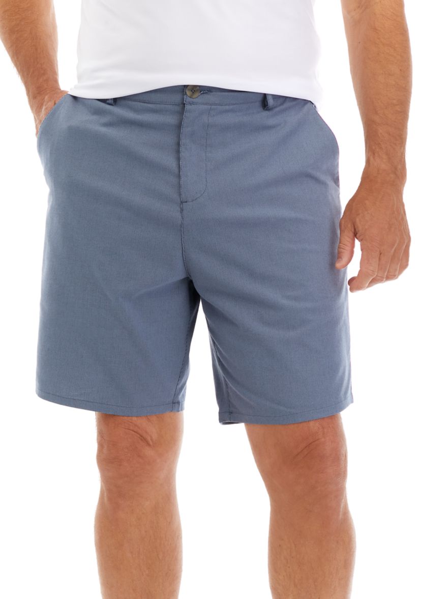 Mens Striped 8" Shorts