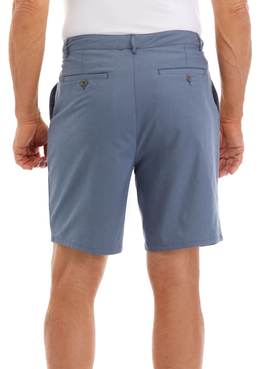 Mens Striped 8" Shorts