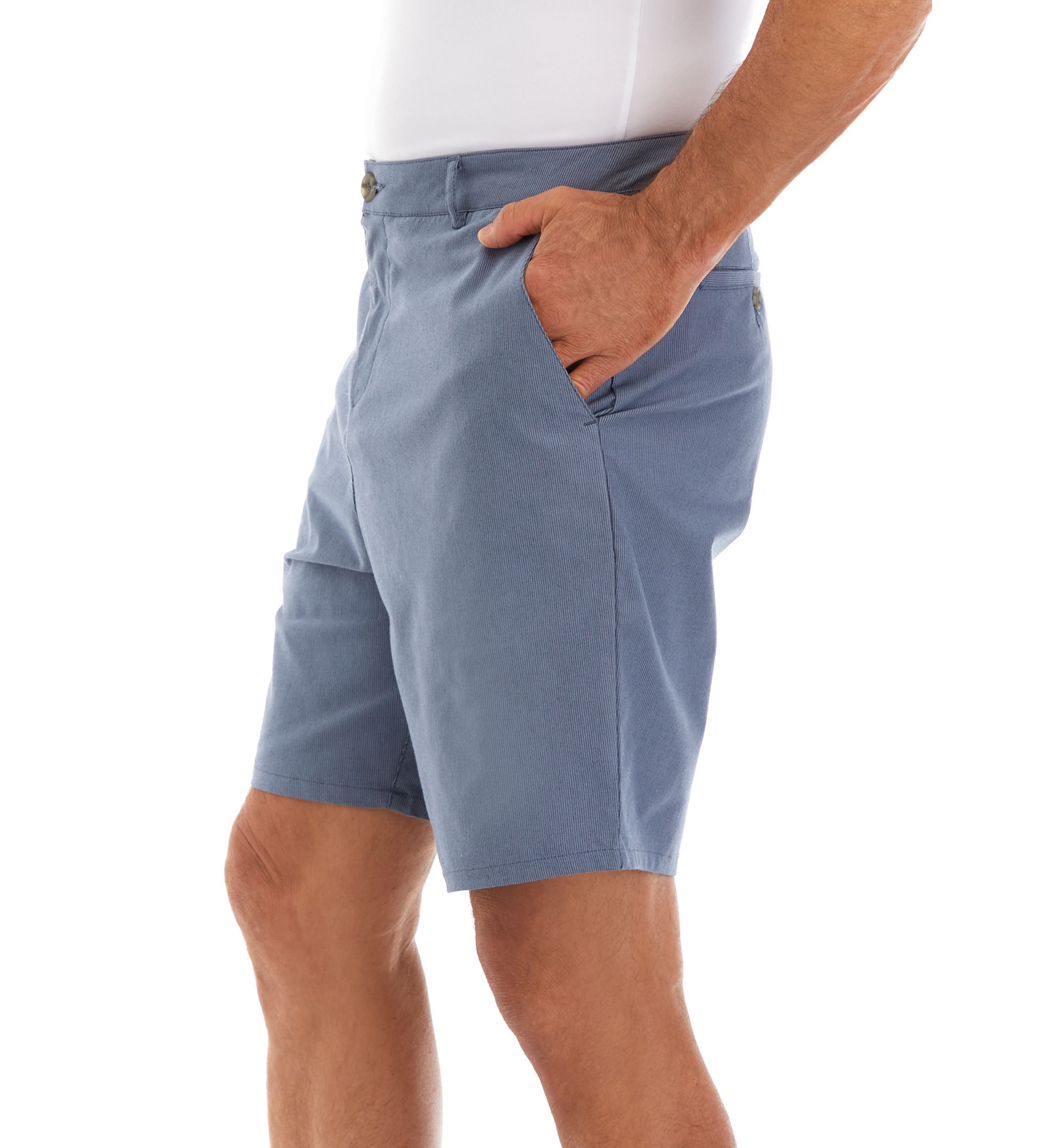 Mens Striped 8" Shorts