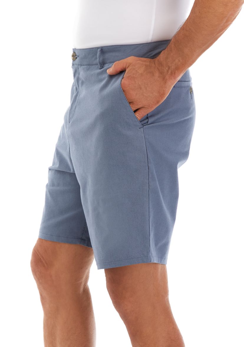 Mens Striped 8" Shorts