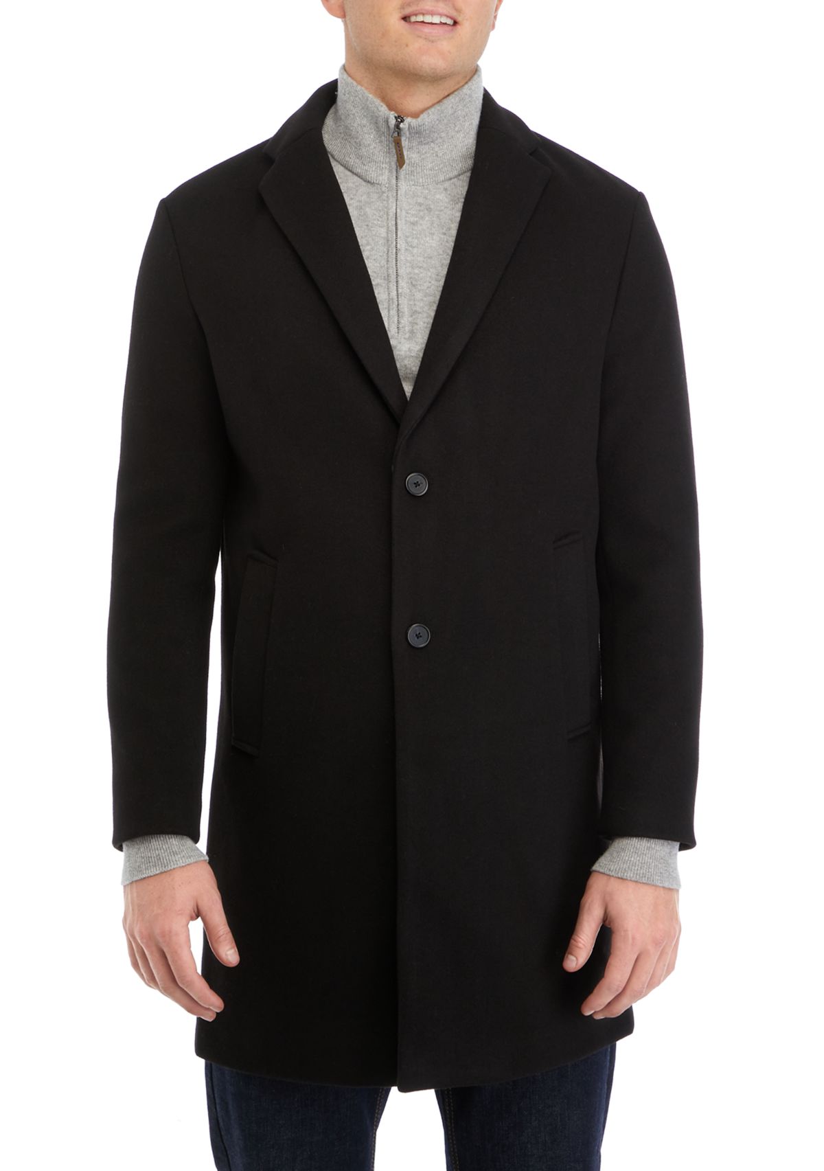 Mens Notch Lapel Coat