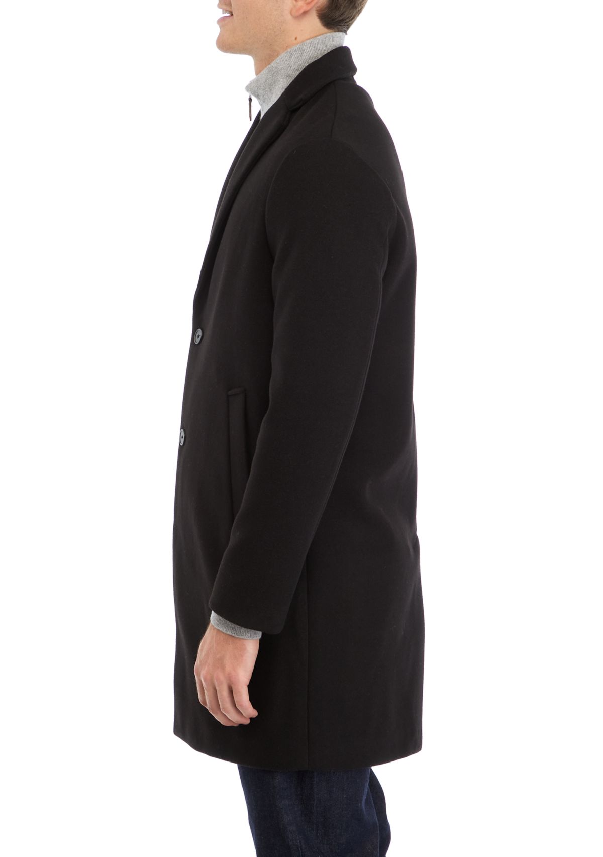 Mens Notch Lapel Coat