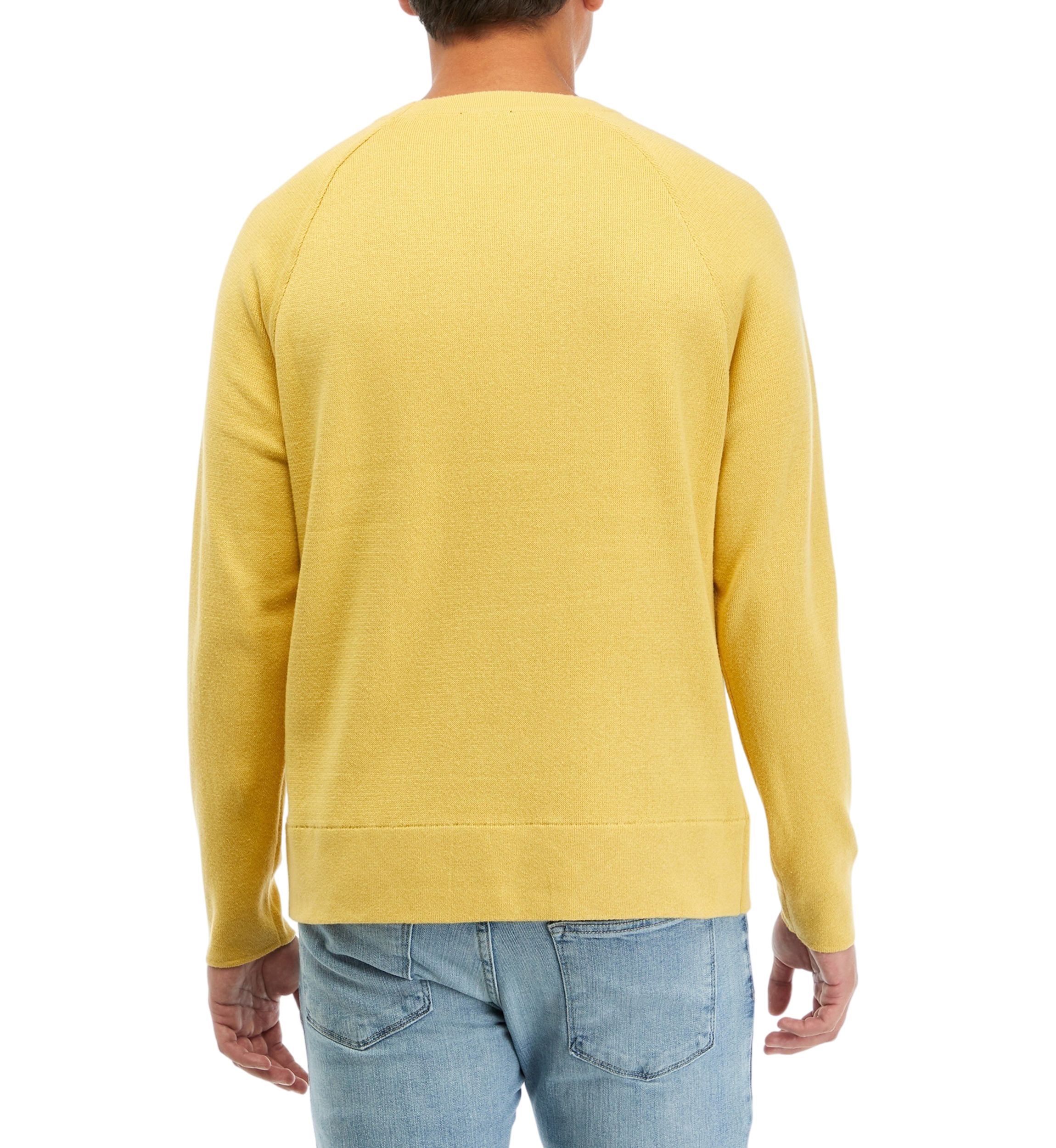Long Sleeve Crew Neck Cotton Pullover