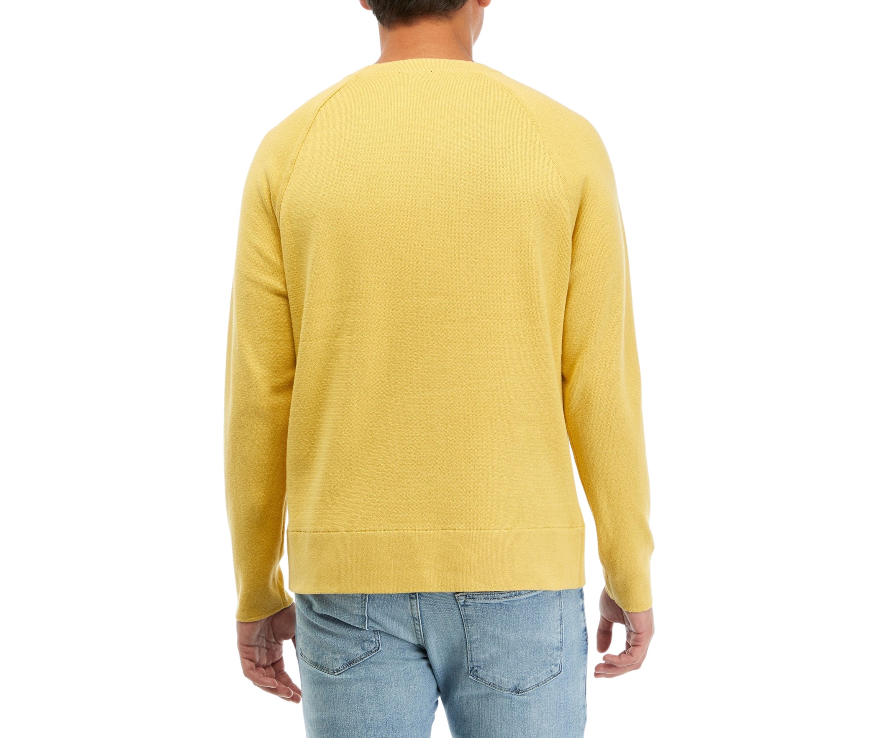 Long Sleeve Crew Neck Cotton Pullover