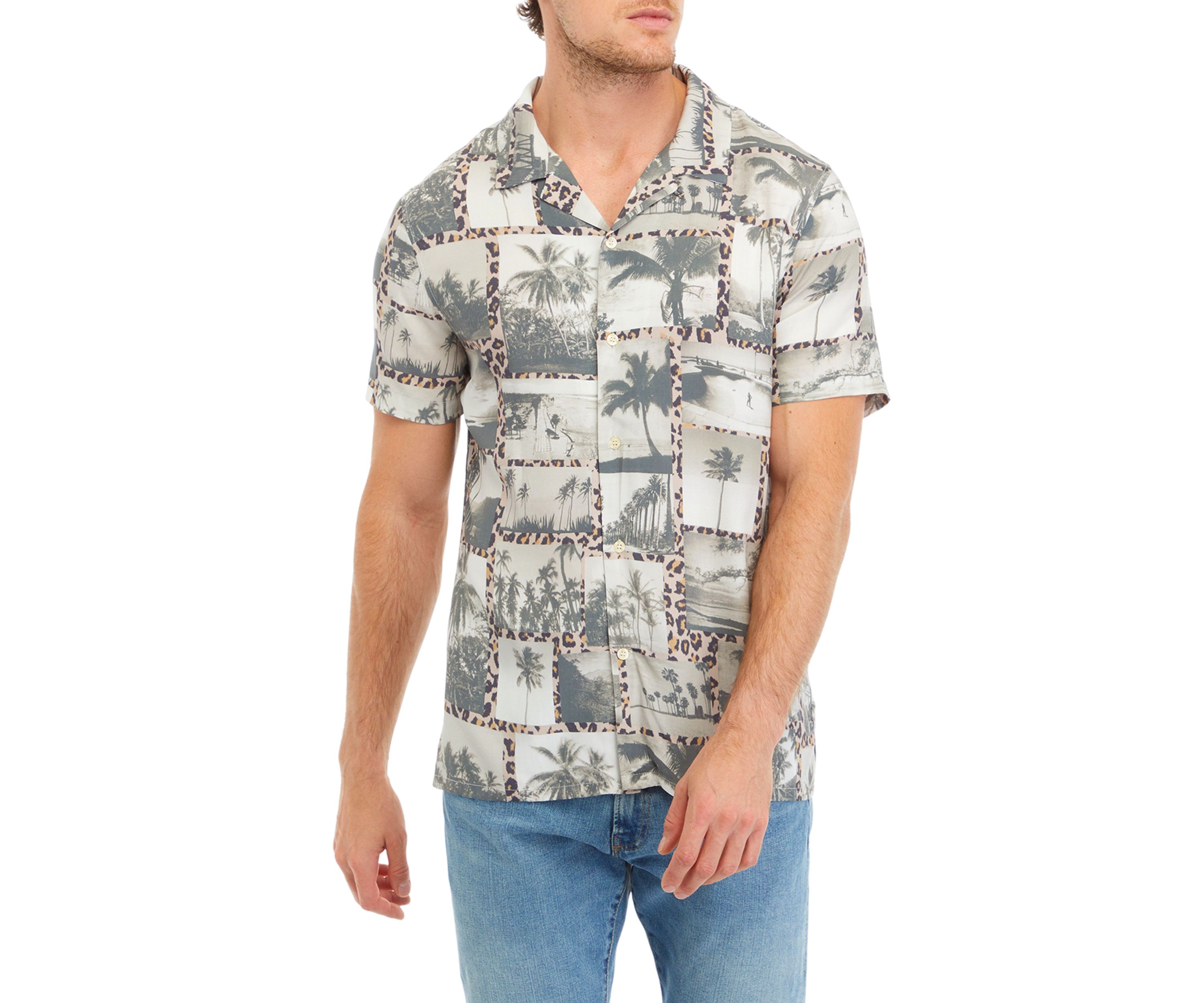 Mens Printed Shirt
