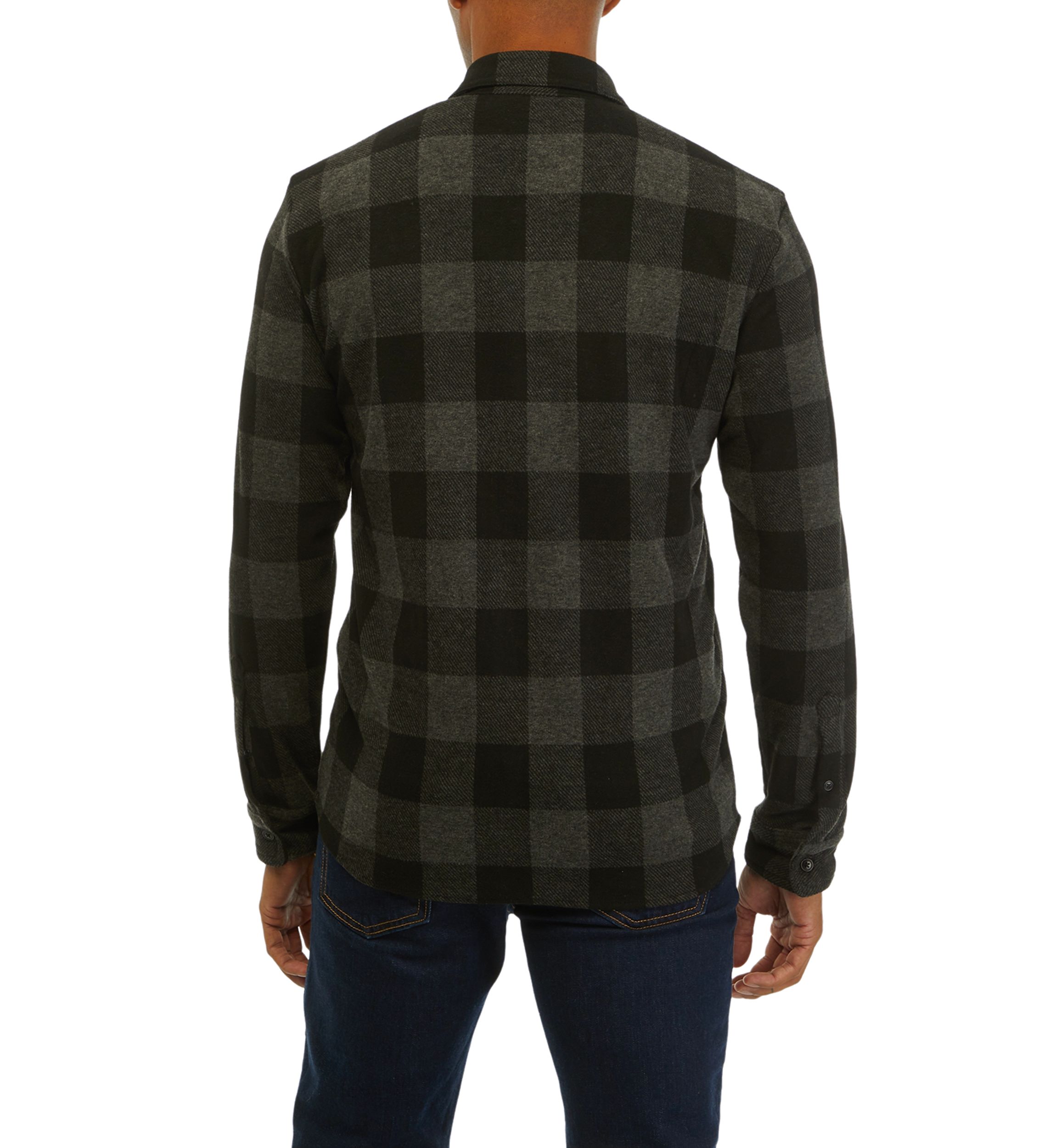 Mens Plaid Shacket