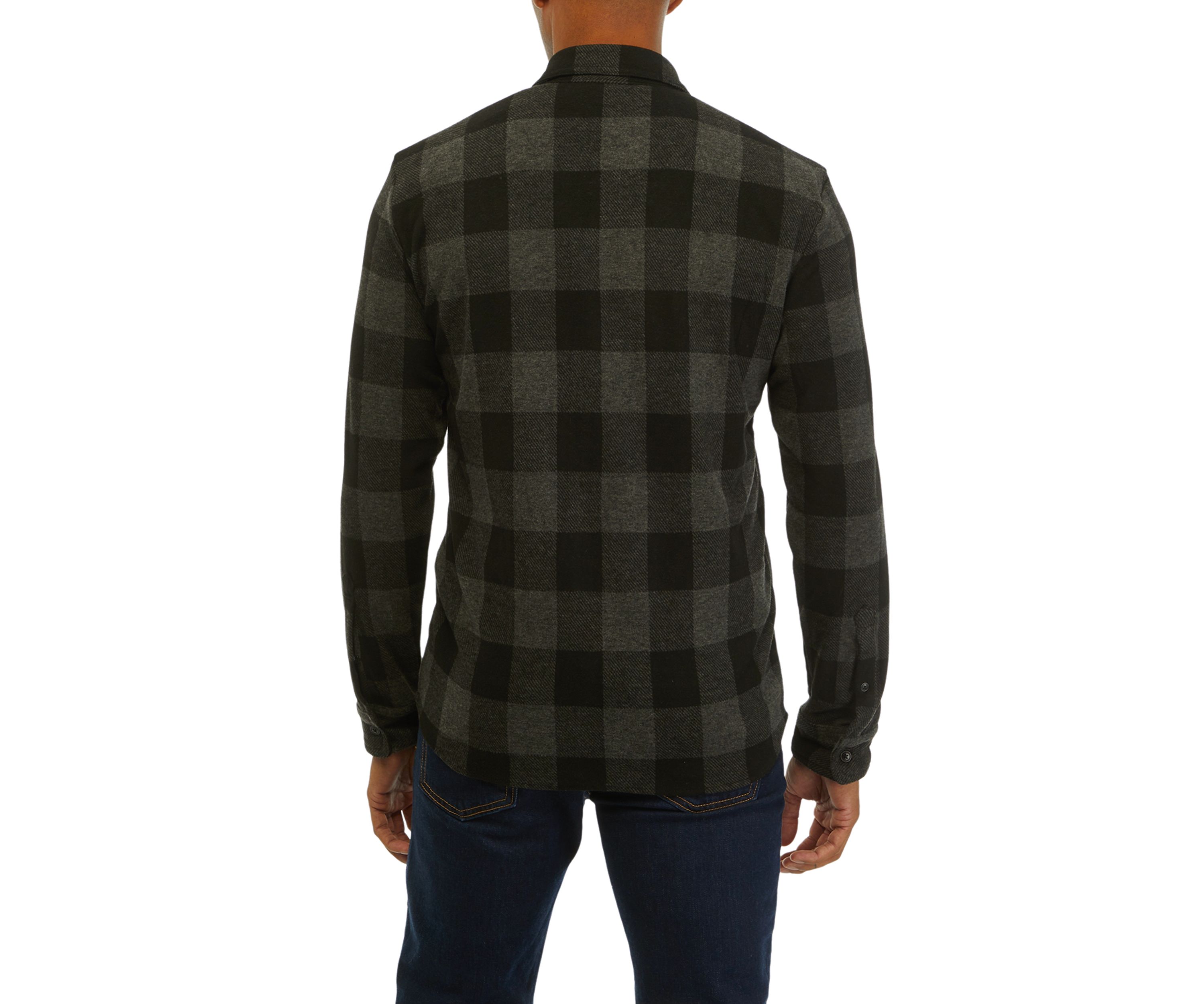 Mens Plaid Shacket