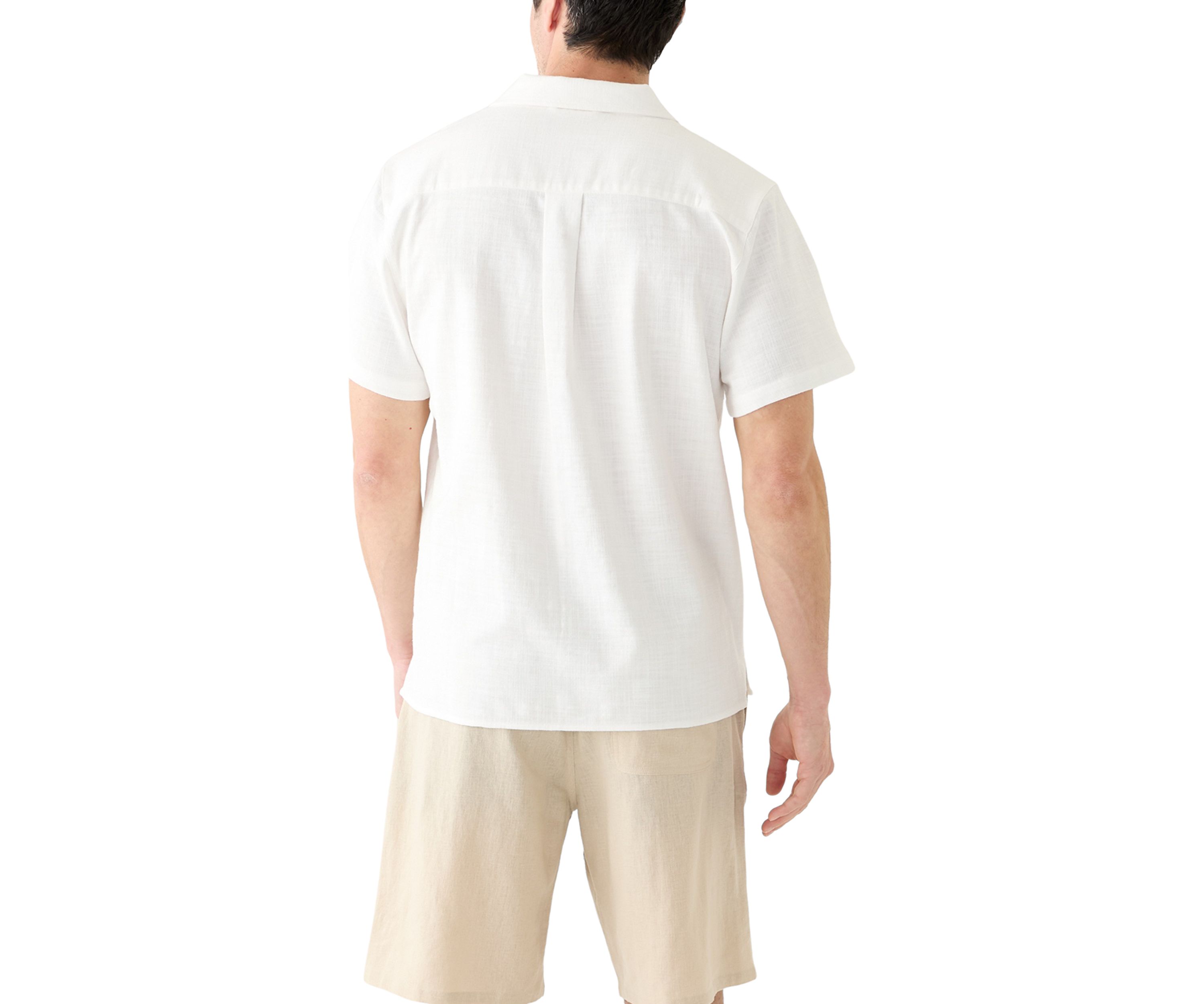 Embroidered Camp Shirt