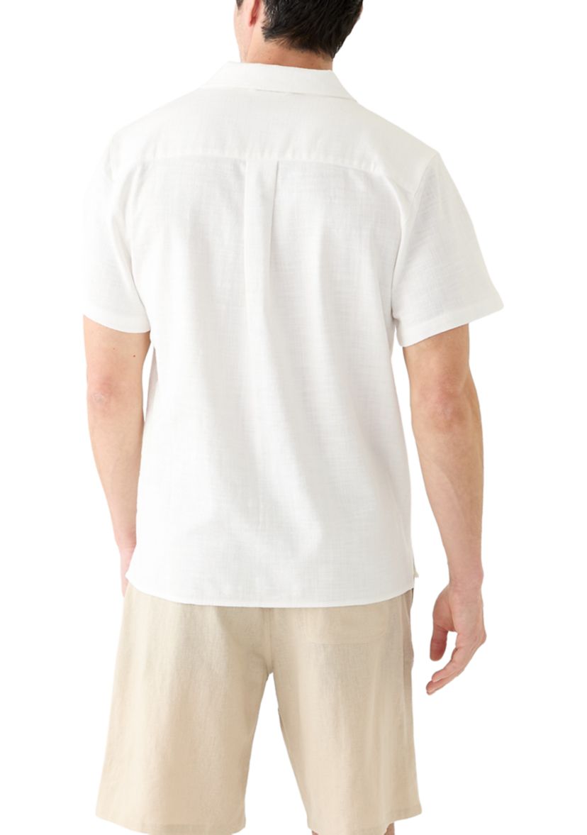 Embroidered Camp Shirt