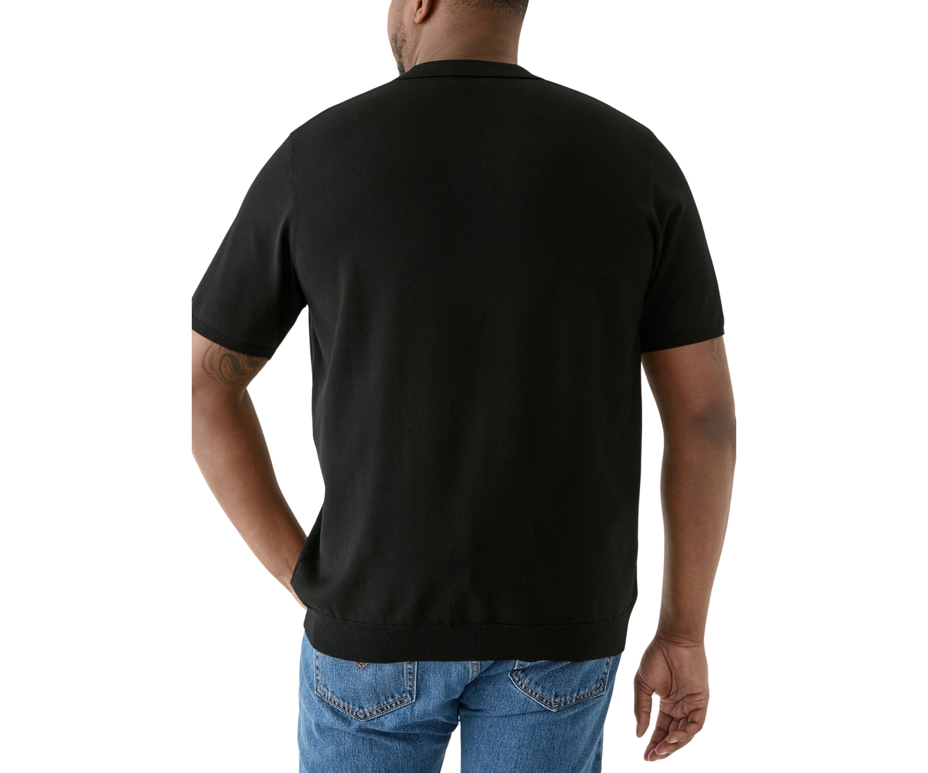 Big & Tall Short Sleeve Collared Polo Shirt
