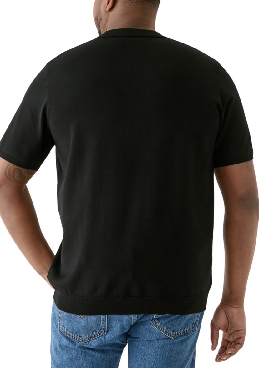 Big & Tall Short Sleeve Collared Polo Shirt