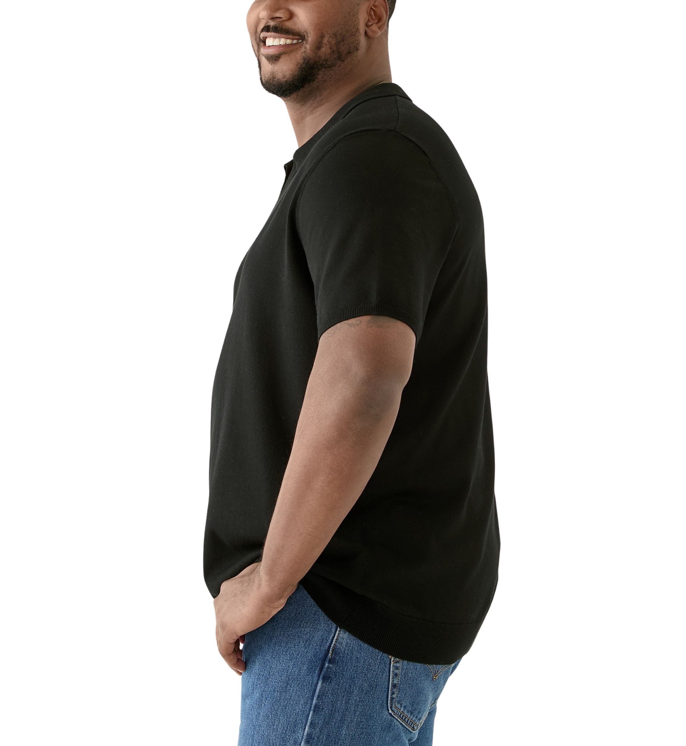 Big & Tall Short Sleeve Collared Polo Shirt