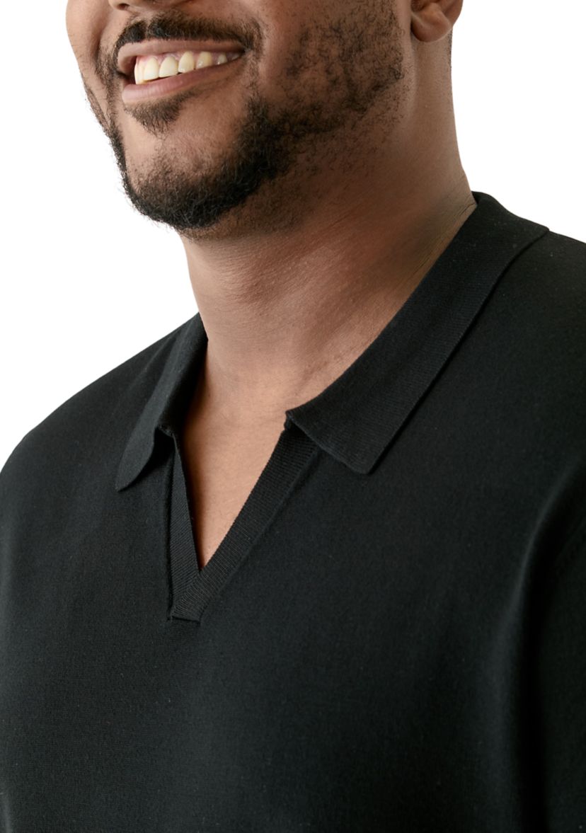 Big & Tall Short Sleeve Collared Polo Shirt