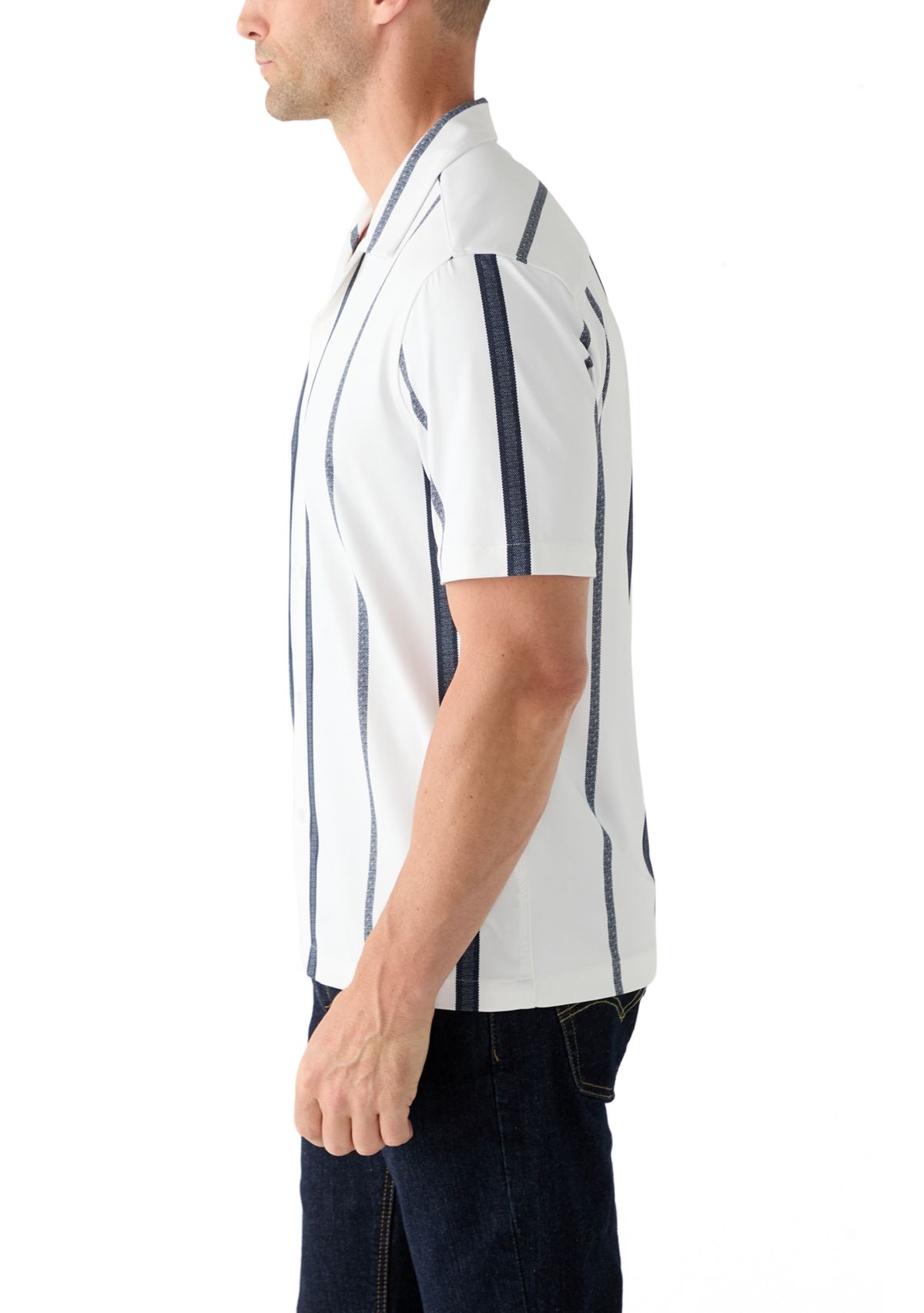 Mens Stretch Knit Shirt