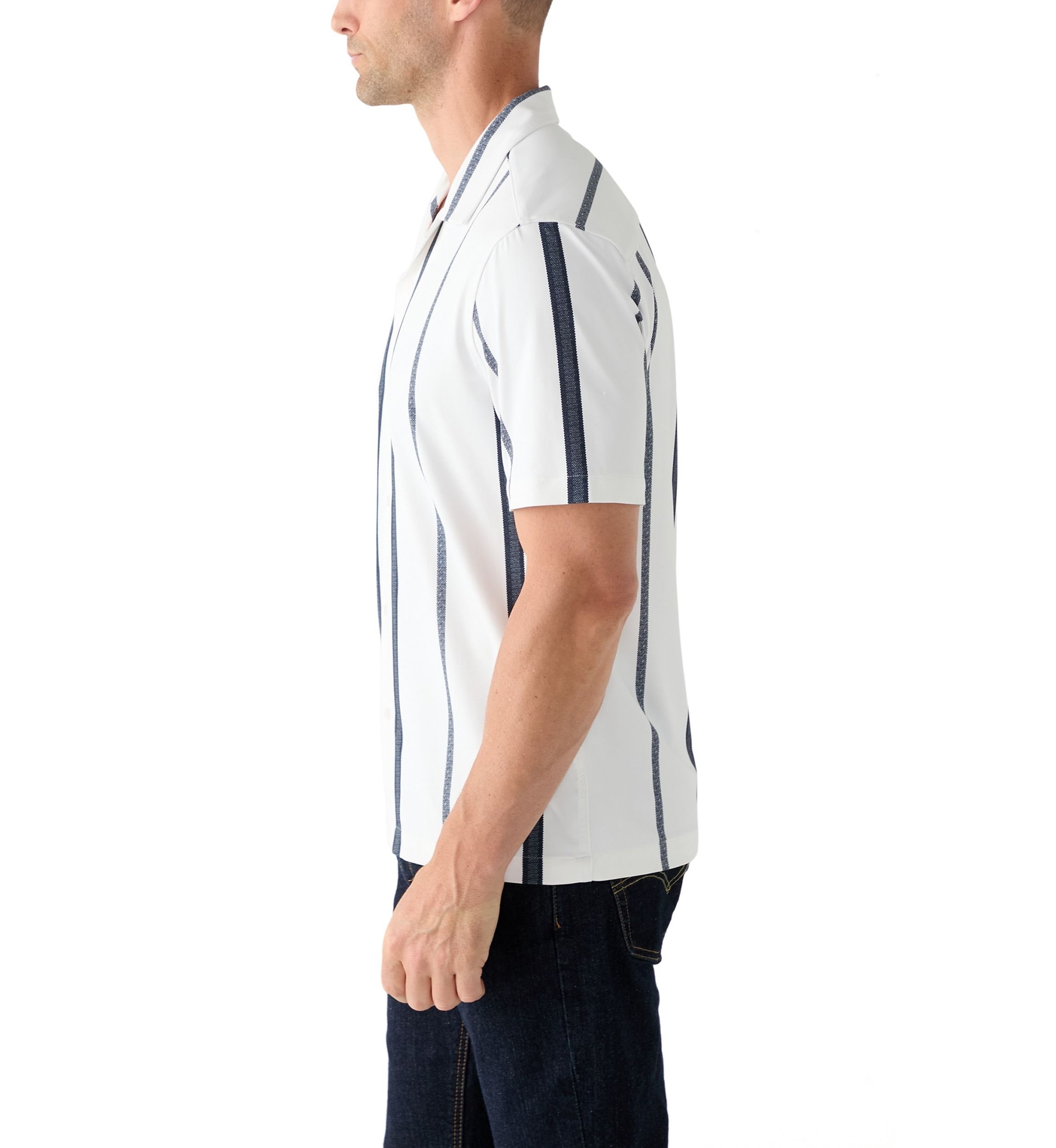 Mens Stretch Knit Shirt