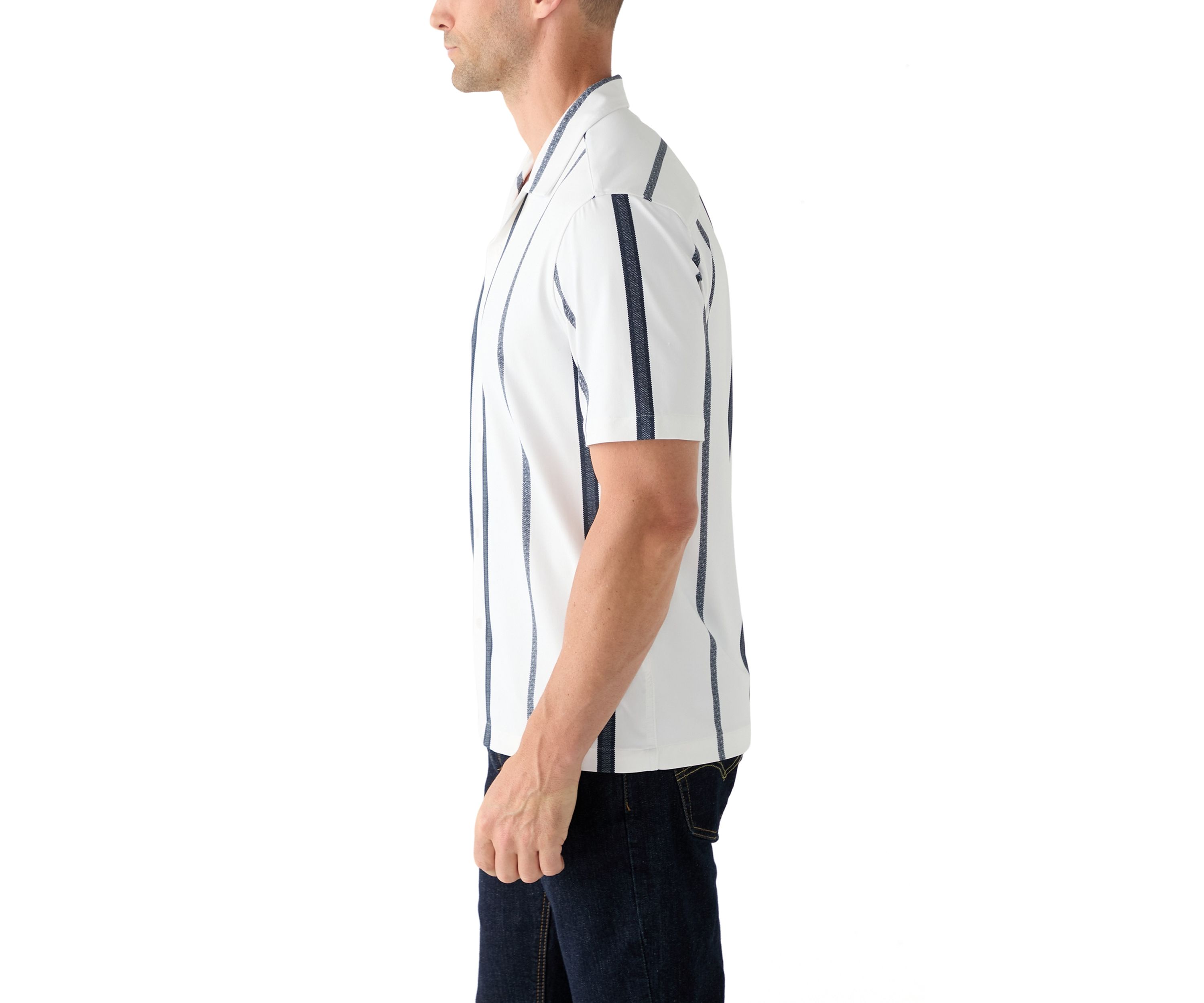 Mens Stretch Knit Shirt