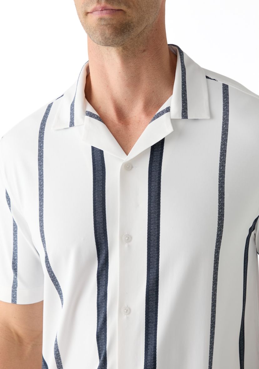 Mens Stretch Knit Shirt